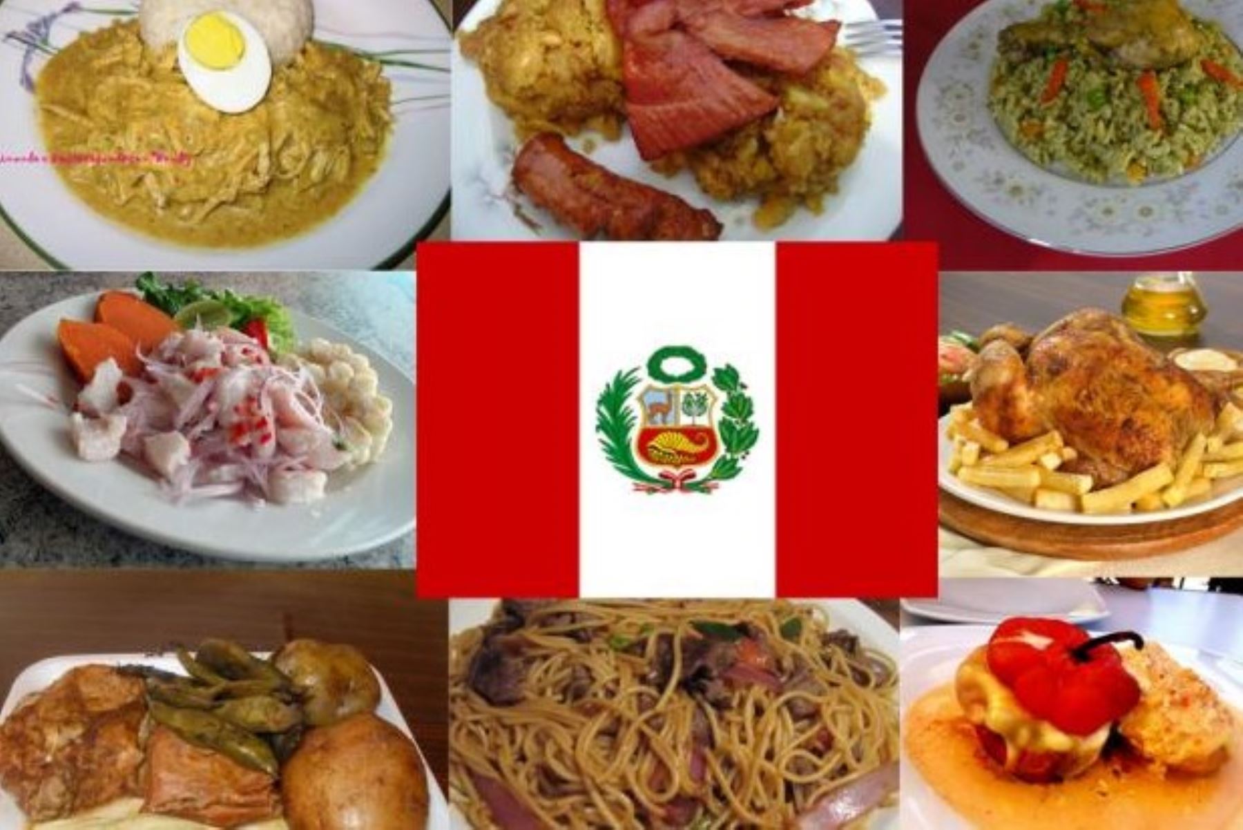 Platos representativos de la gastronomía peruana Foto: Cortesía