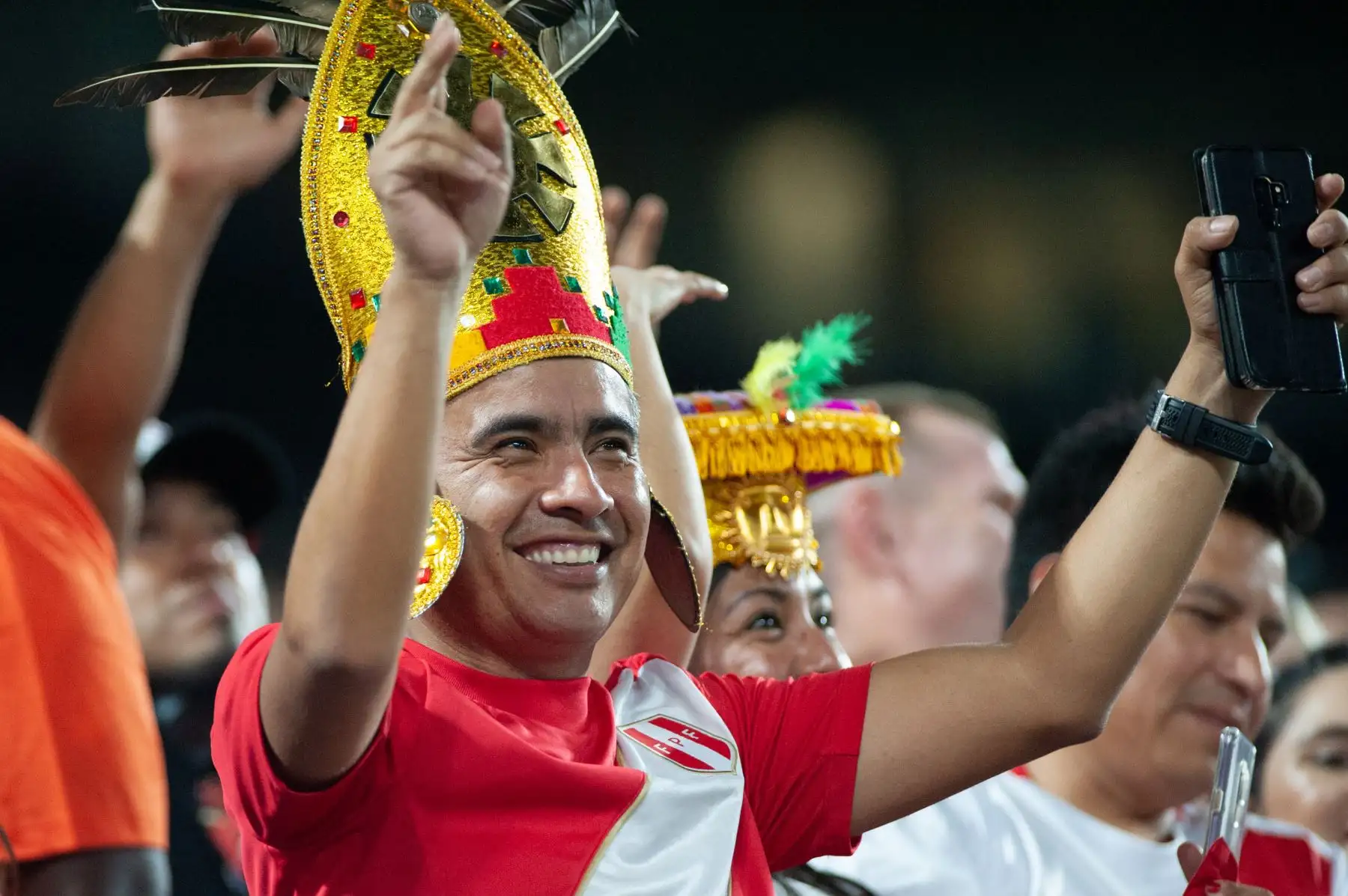La selección de Perú venció por 3-0 a Chile en partido amistoso disputado en el Hard Rock Stadium de Miami, en Estados Unidos.Foto:ANDINA/ FPF