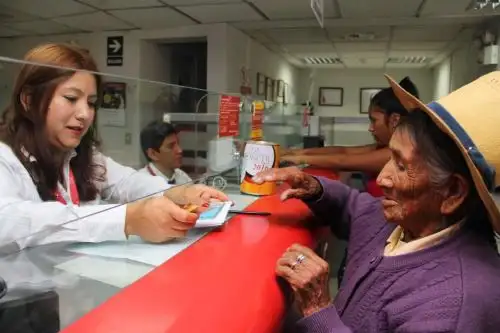 Pensión 65 inicia hoy pagos a sus usuarios en 1,874 distritos del país. ANDINA/Difusión