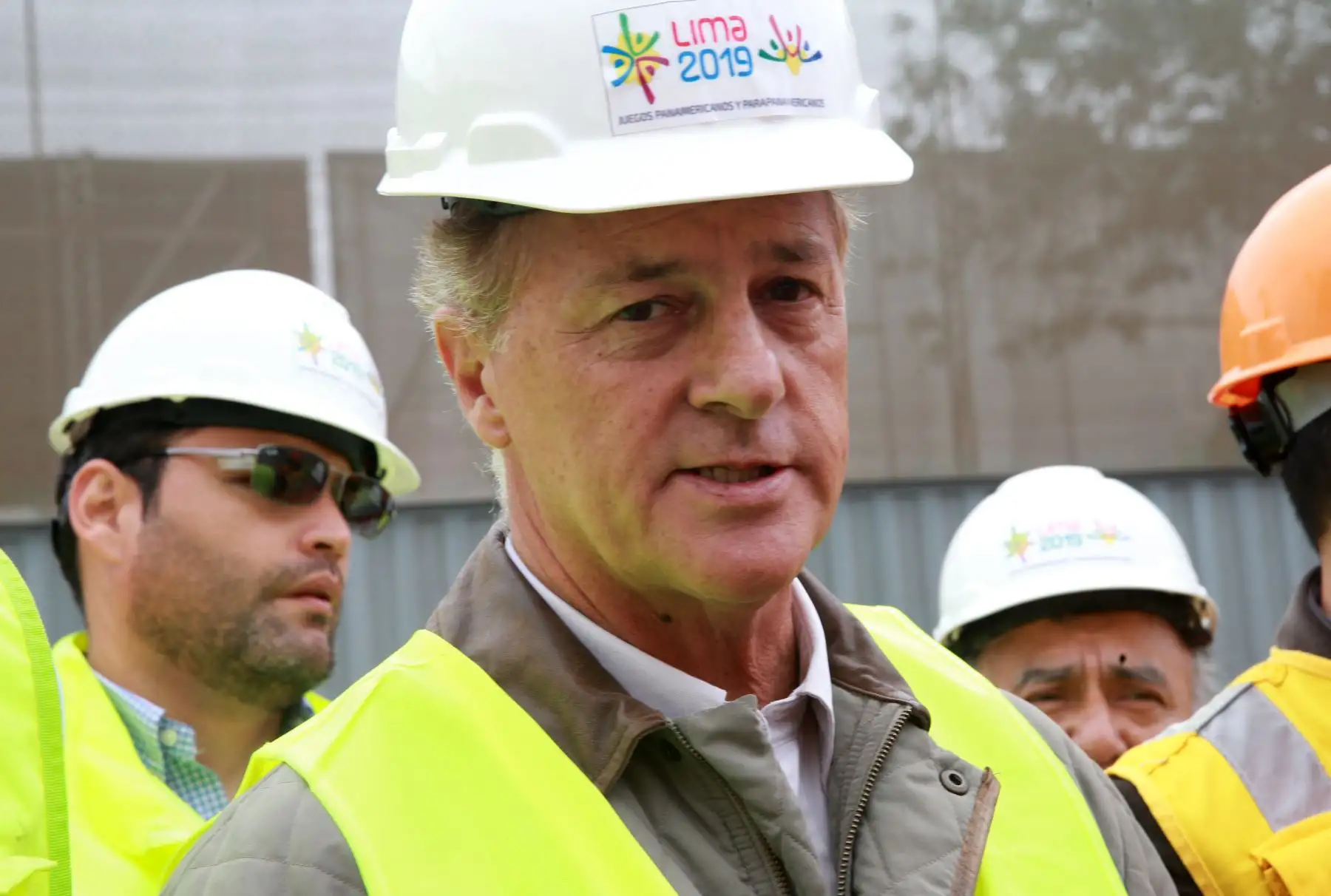 Alcalde electo de Lima Jorge Muñoz, recorrió las obras de construcción para los XVIII Juegos Panamericanos 2019. Foto:ANDINA/Norman Córdova