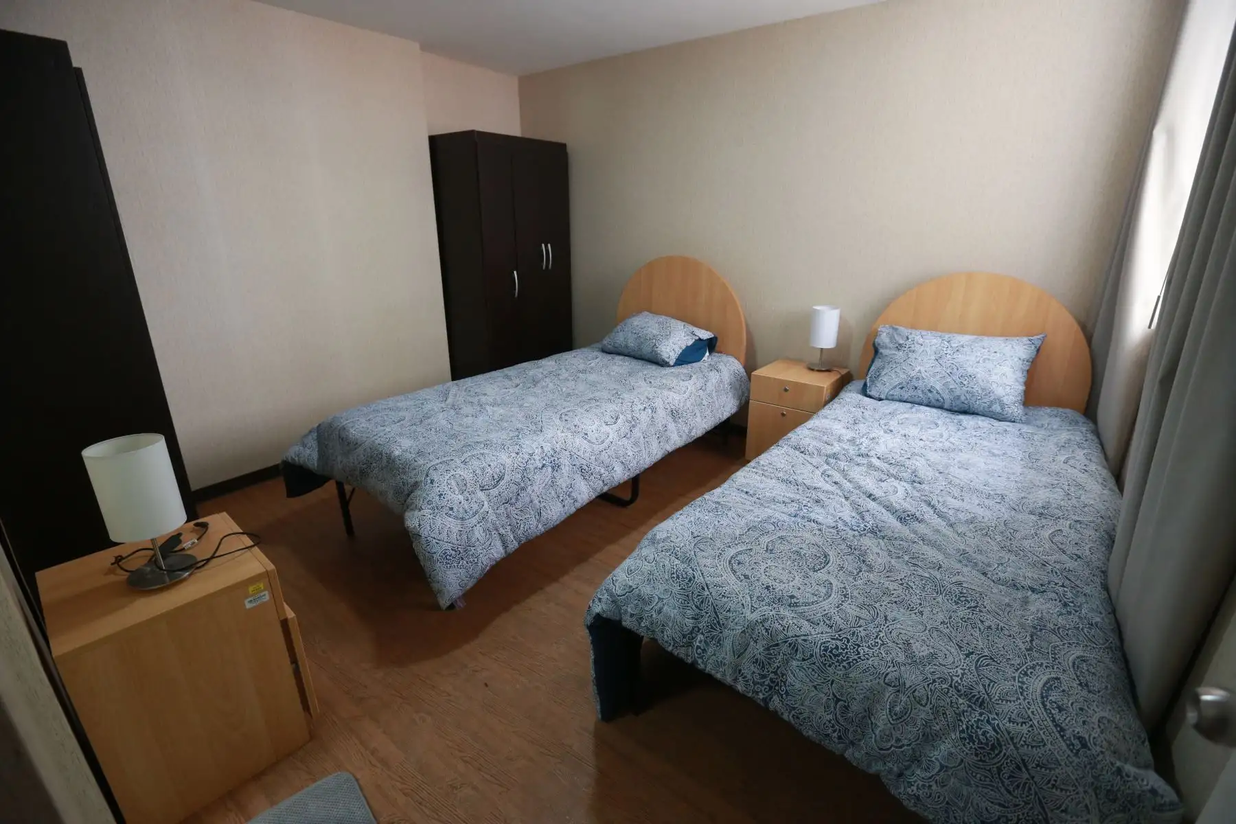 Habitaciones modernas y confortables para los deportistas que participaran en la XVIII Juegos Panamericanos 2019. Foto:ANDINA/Norman Córdova