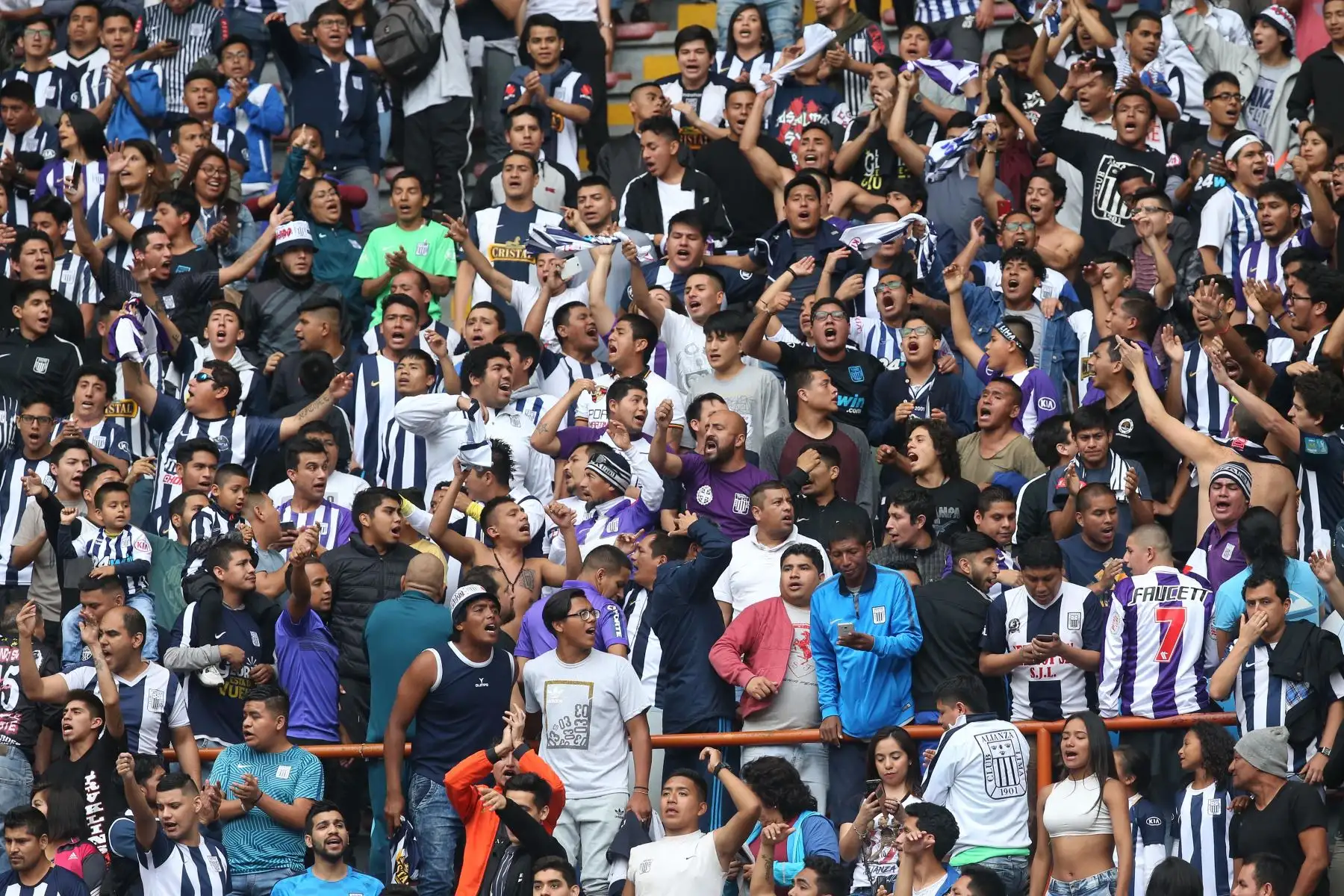 Alianza Lima y Sport Boys igualaron 1 a 1  por la jornada 2 del Torneo de Clausura.  En Estadio Nacional. Foto: ANDINA/Vidal Tarqui