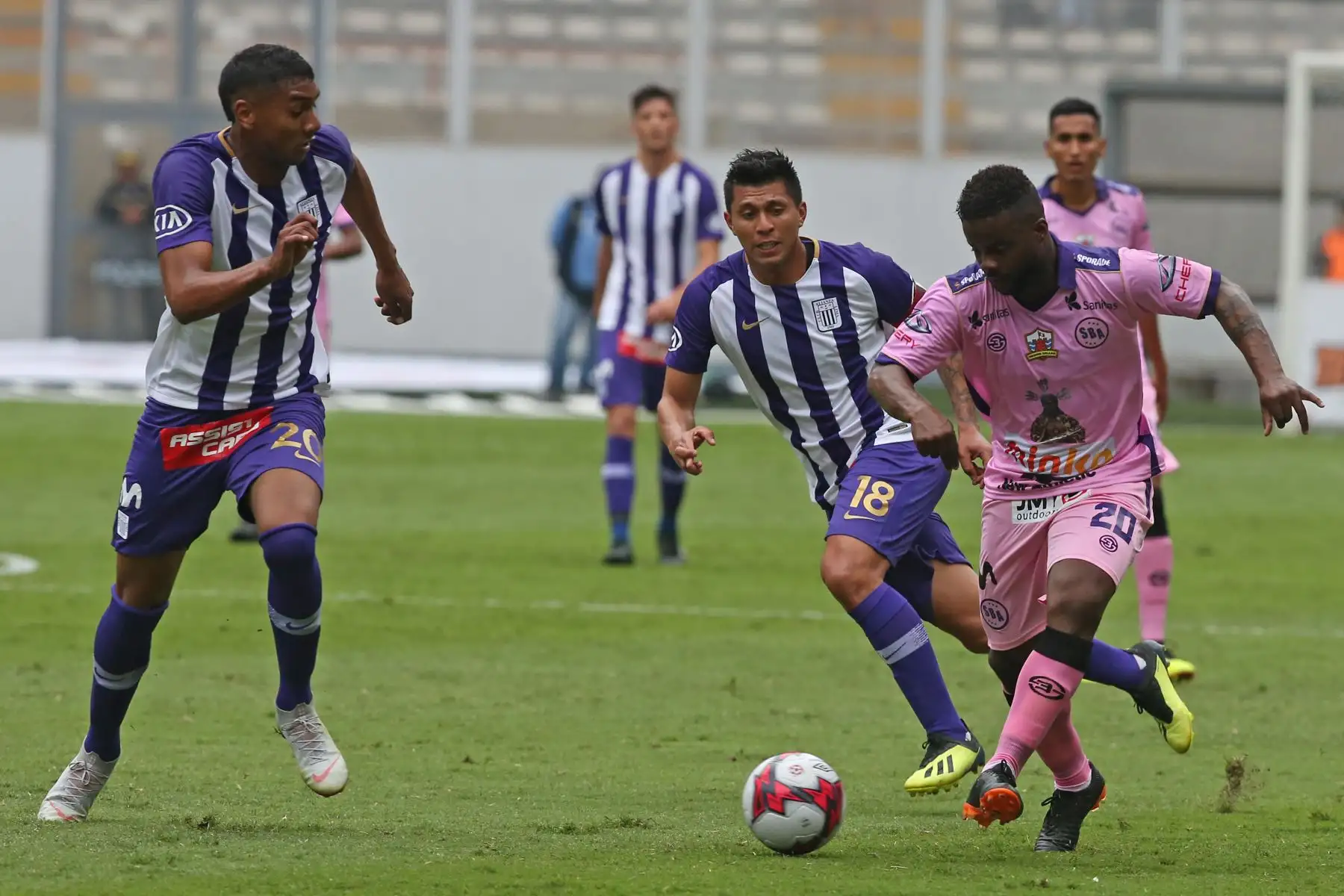 Alianza Lima y Sport Boys igualaron 1 a 1  por la jornada 2 del Torneo de Clausura.  En Estadio Nacional. Foto: ANDINA/Vidal Tarqui