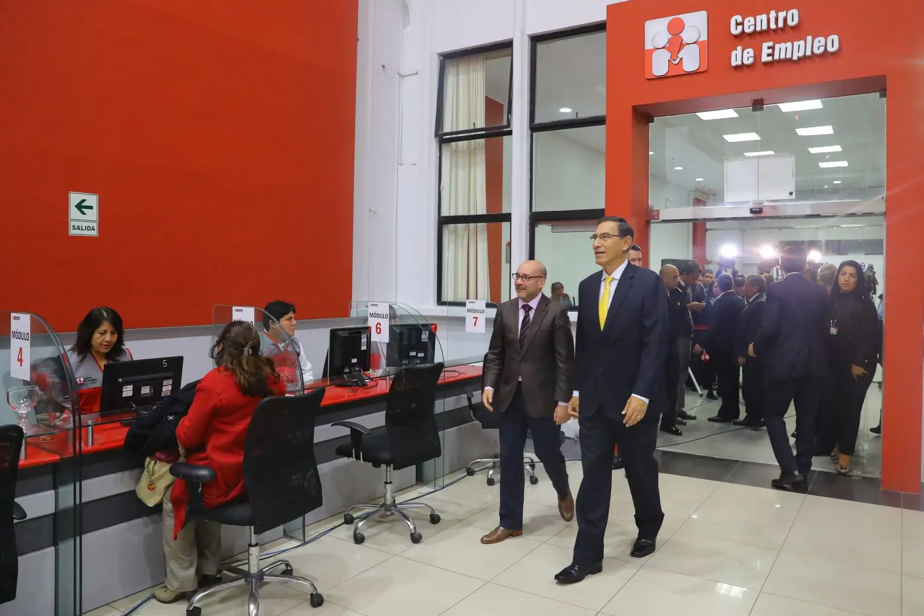 Presidente Vizcarra lideró lanzamiento de Línea 1819 para denunciar acoso laboral. Foto: ANDINA/Prensa Presidencia