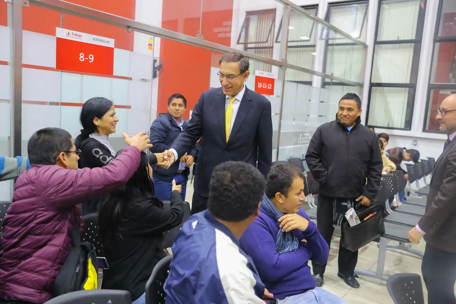 Presidente Vizcarra lideró lanzamiento de Línea 1819 para denunciar acoso laboral. Foto: ANDINA/Prensa Presidencia