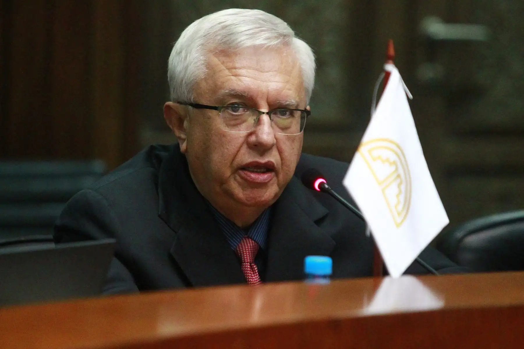 Vicemnistro de Comercio Exterior y Turismo, Diego Caicedo por Colombia que asume la Secretaria General de la Comunidad Andina para el periodo 2018 - 2023.FotoDINA/Eddy Ramos