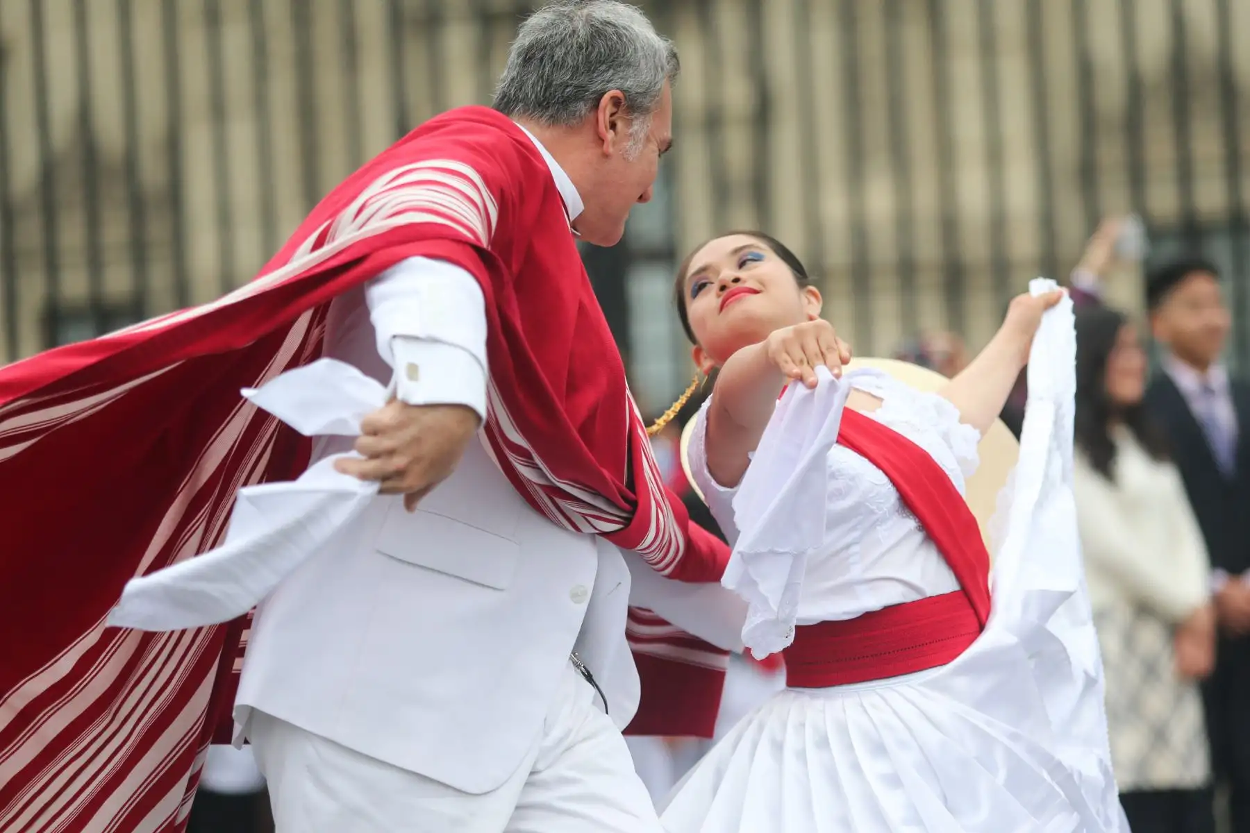 Presidente de la República, Martín Vizcarra y primera dama lideran actividades por el Día Nacional de las Personas con Habilidades Diferentes en Palacio de Gobierno. Foto: ANDINA/Juan Carlos Guzmán Negrini/Prensa Presidencia