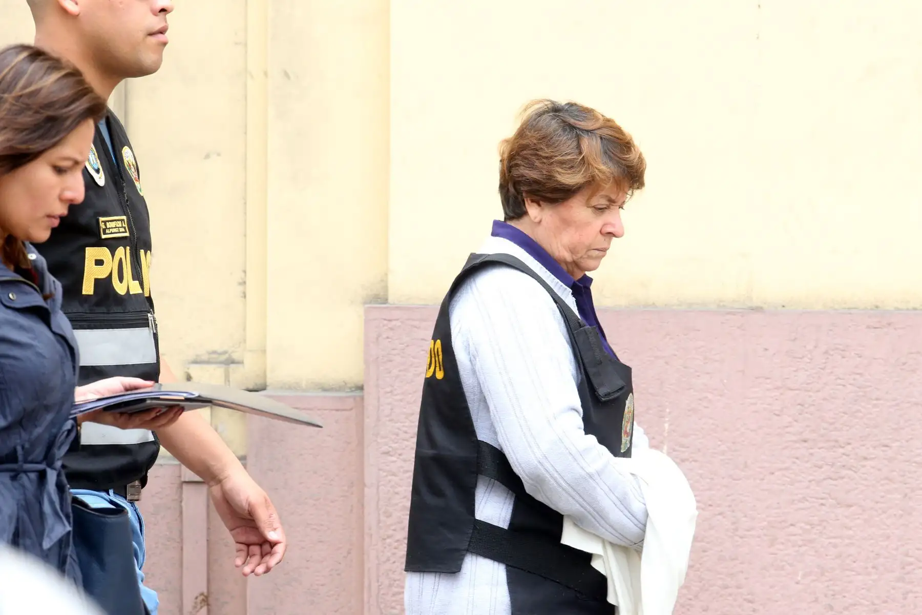 Detenido asesora de Keiko Fujimori. Foto: ANDINA/Vidal Tarqui
