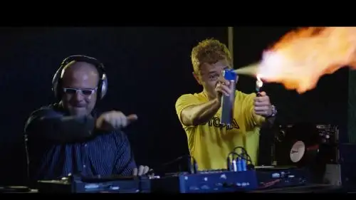 Escena de la película Utopía