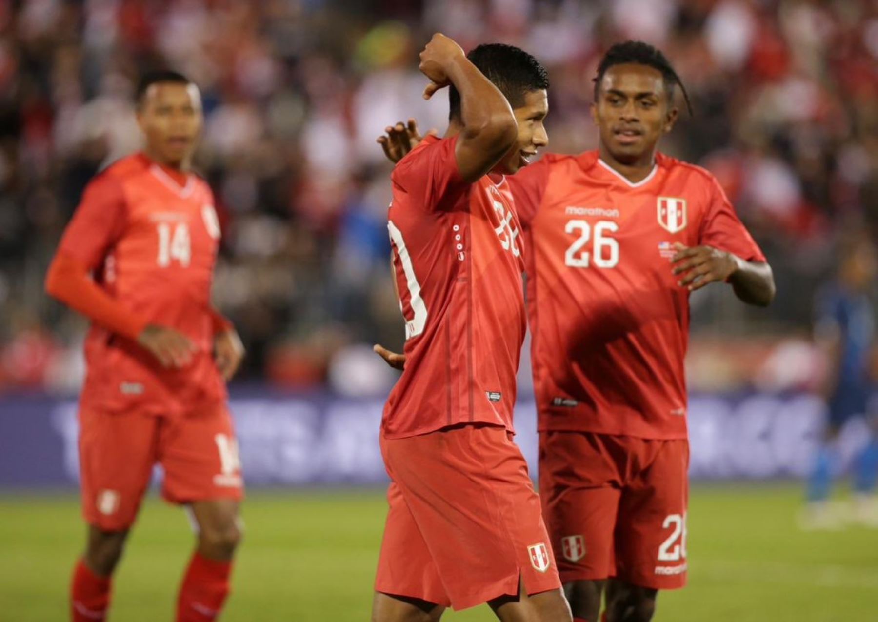 Edison Flores salvó de la derrota a la selección peruana ante Estados Unidos.