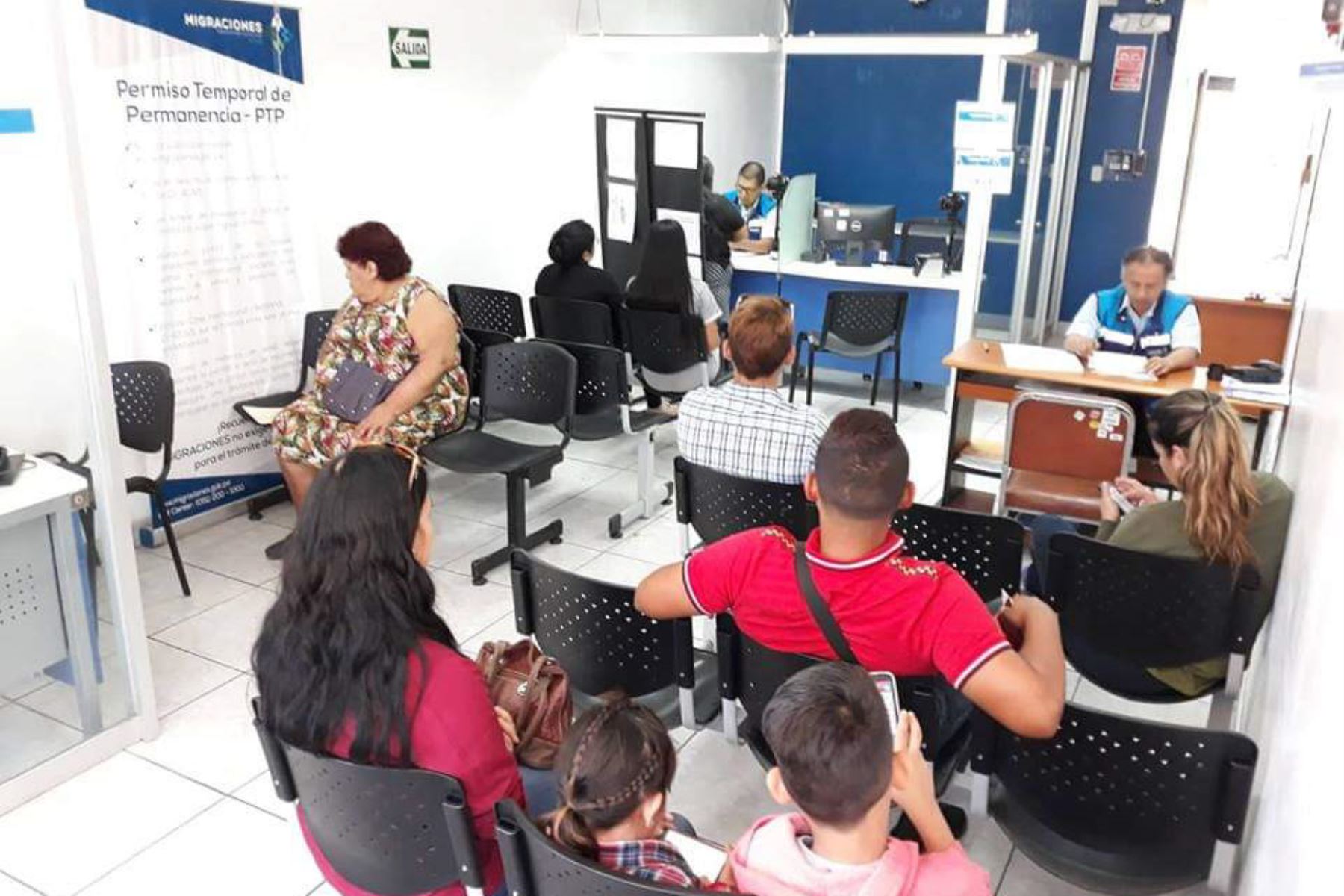 Oficina de Migraciones en Chiclayo emitió 3,500 permisos temporales de permanencia. ANDINA