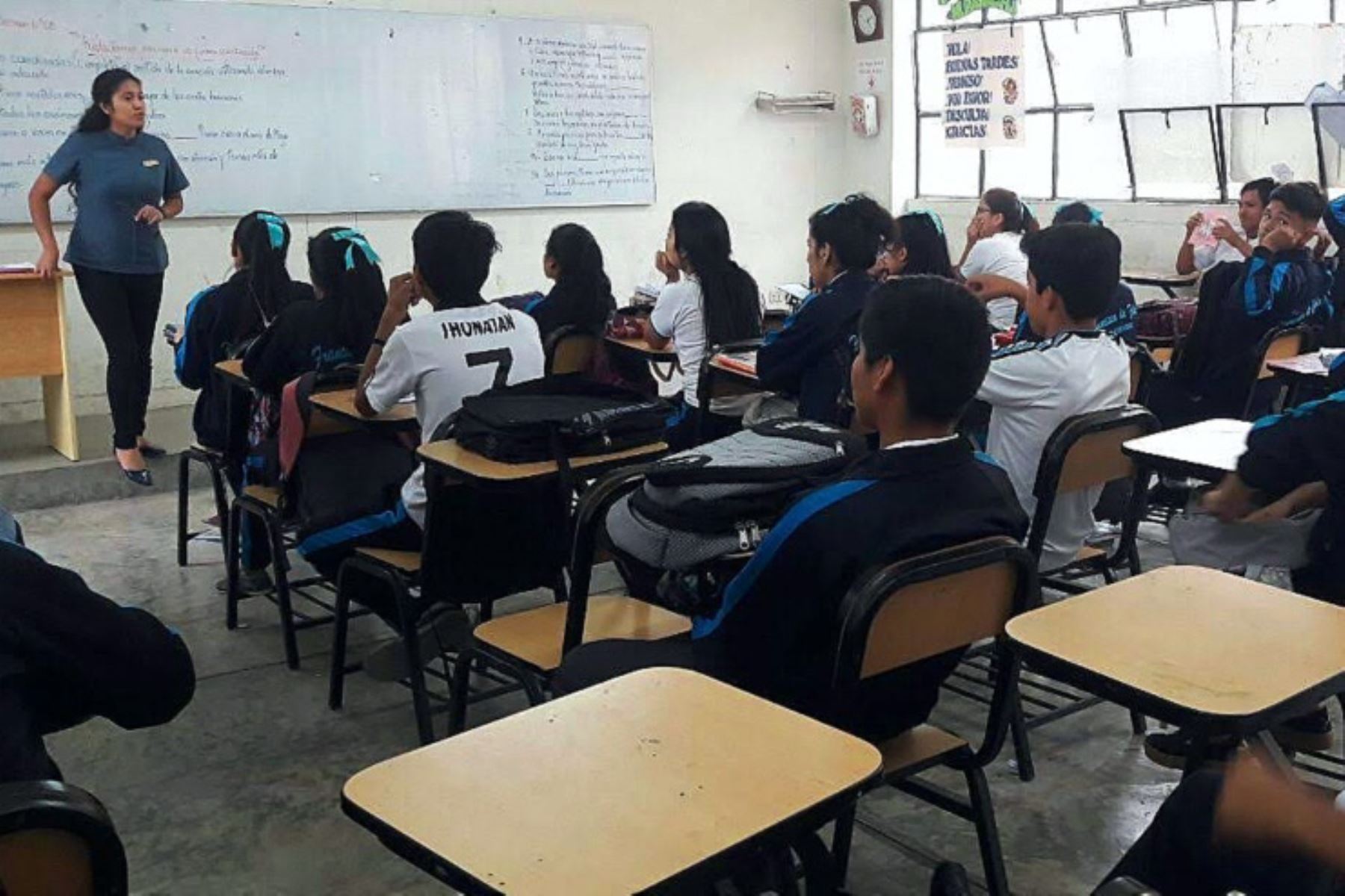 Impulsan proyecto para combatir el "bullying" escolar en Trujillo. Foto: ANDINA.