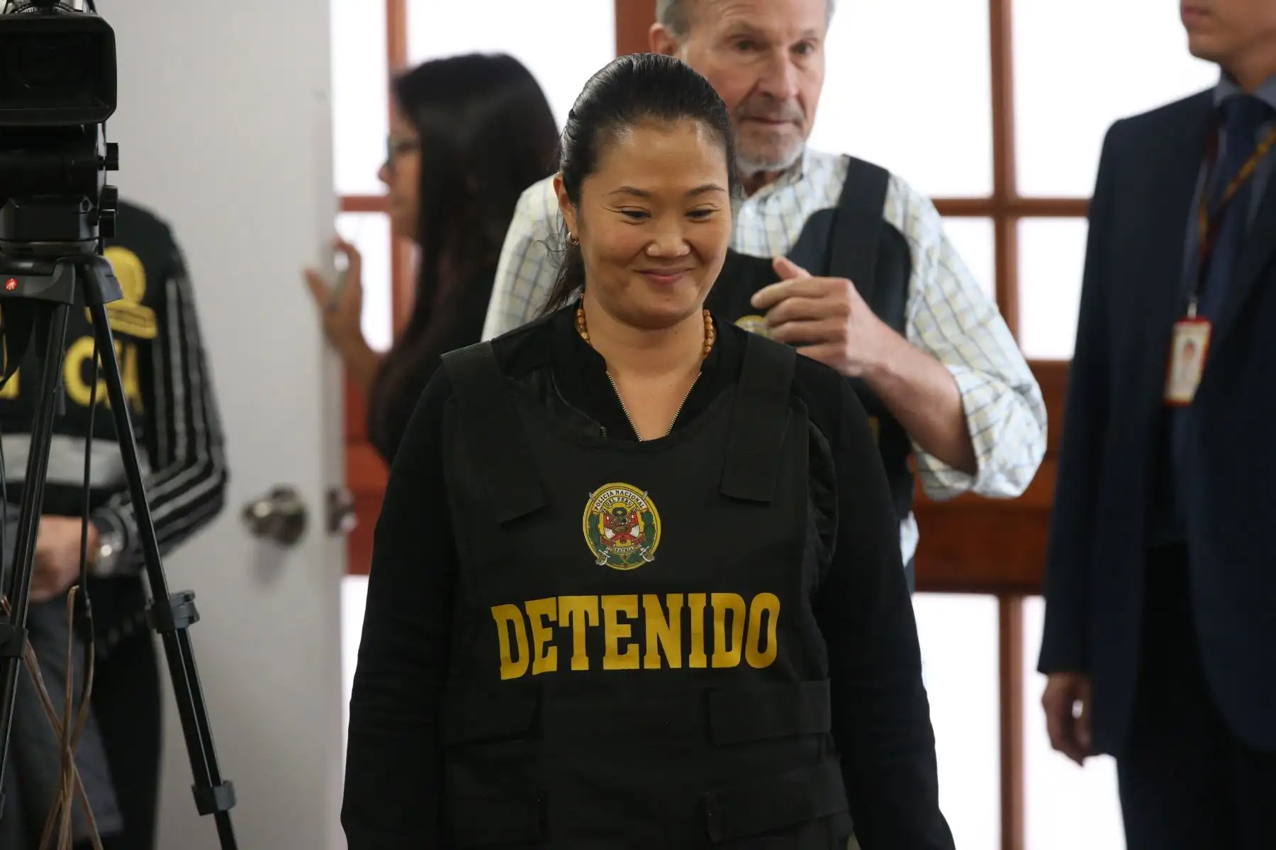 Audiencia enla Sala Penal Nacional del esposo y la hermana de Keiko Fujimori. Foto: ANDINA/Vidal Tarqui