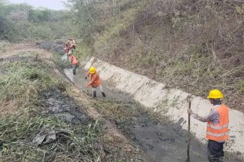 Minagri: limpieza de canales y drenes dará trabajo inmediato en zonas rurales. ANDINA/Difusión