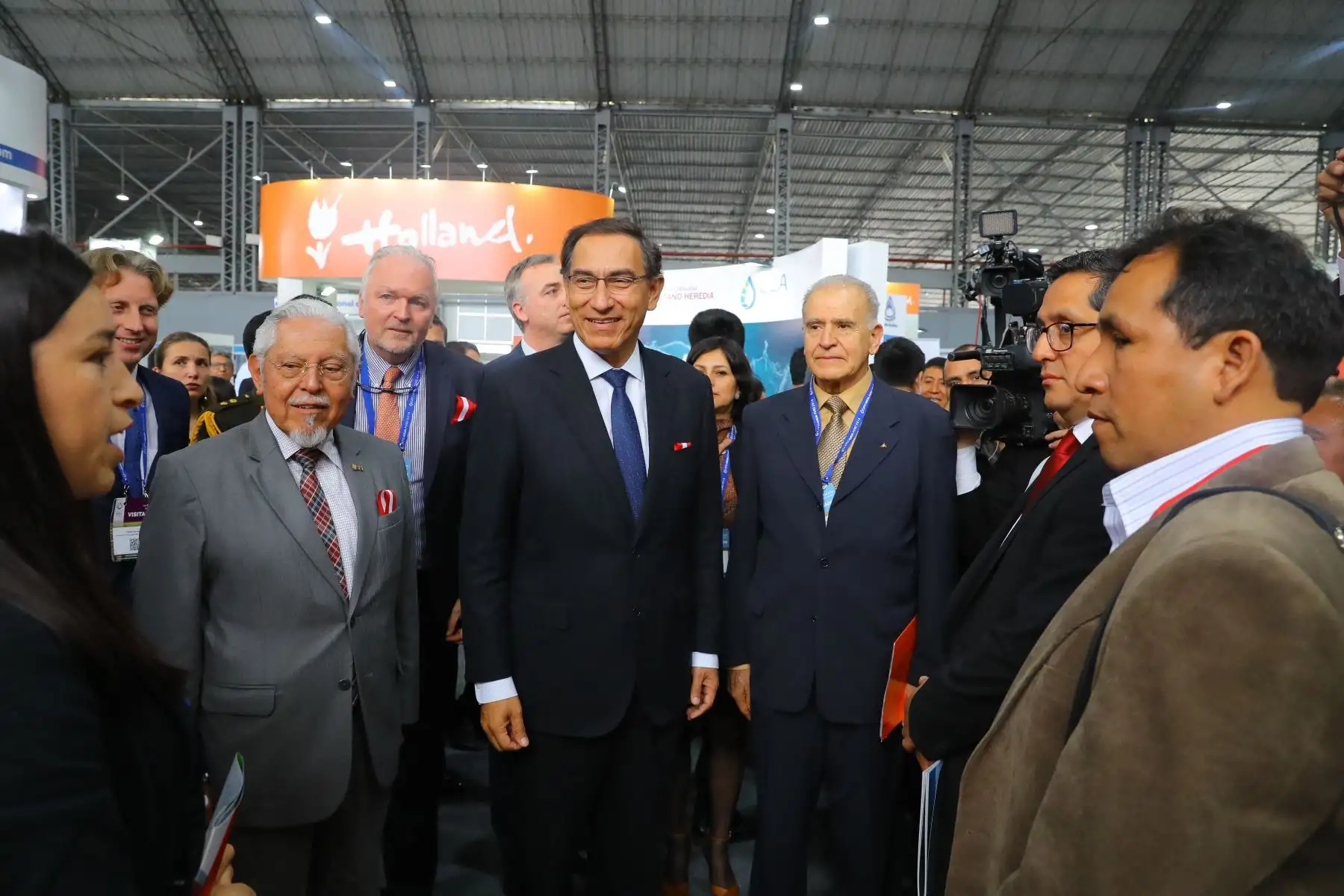 El presidente Martín Vizcarra inaugurò  la ExpoAguaPerú 2018, evento que tiene como objetivo compartir buenas prácticas y experiencias exitosas que contribuyan a la solución de una mejor gestión del agua y saneamiento.Foto: ANDINA/Prensa Presidencia