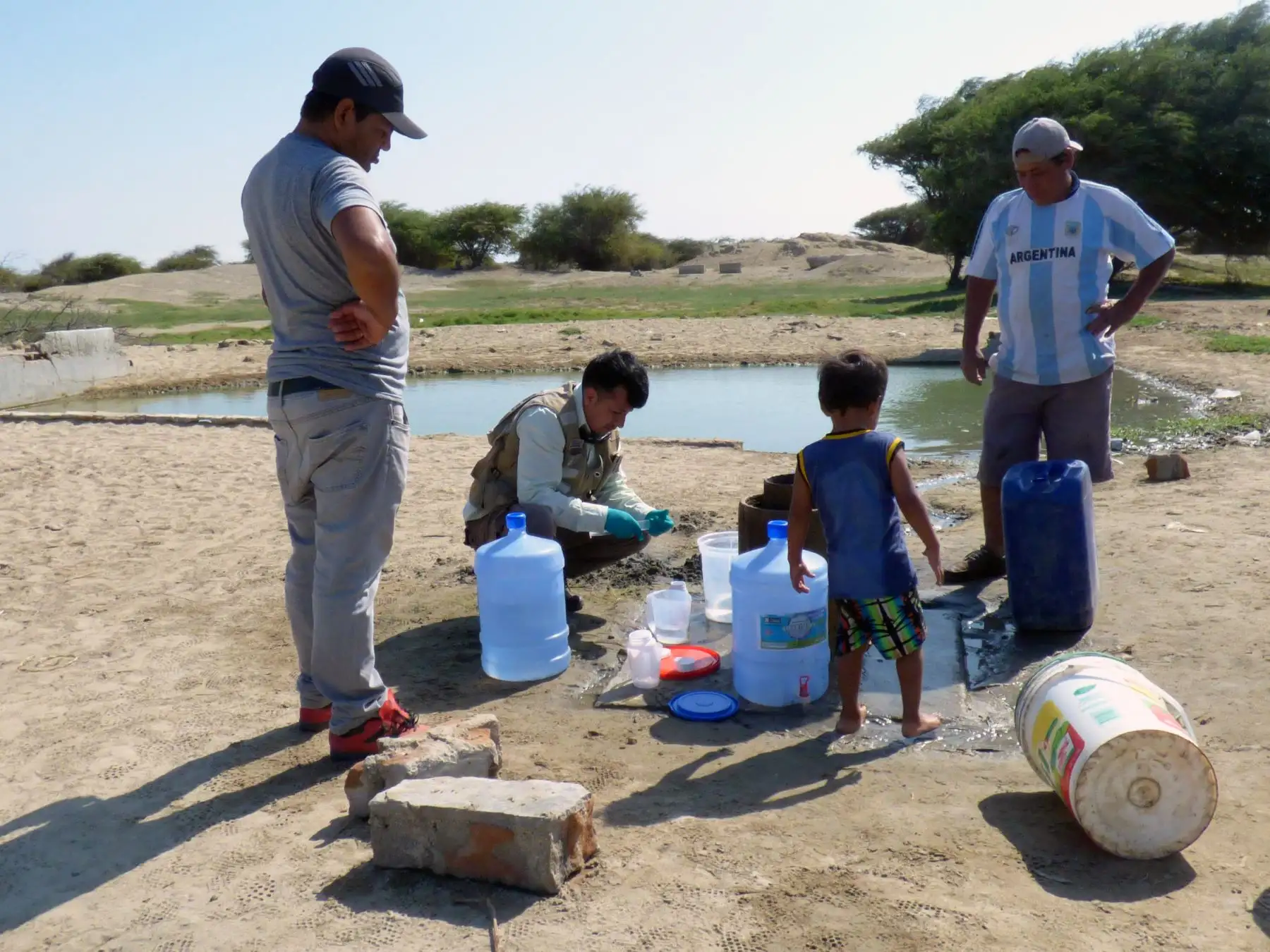 Ingemmet efectuó evaluación hidrogeológica de fuentes de agua en Mórrope y confirmó que contienen arsénico nueve veces más de lo permitido.