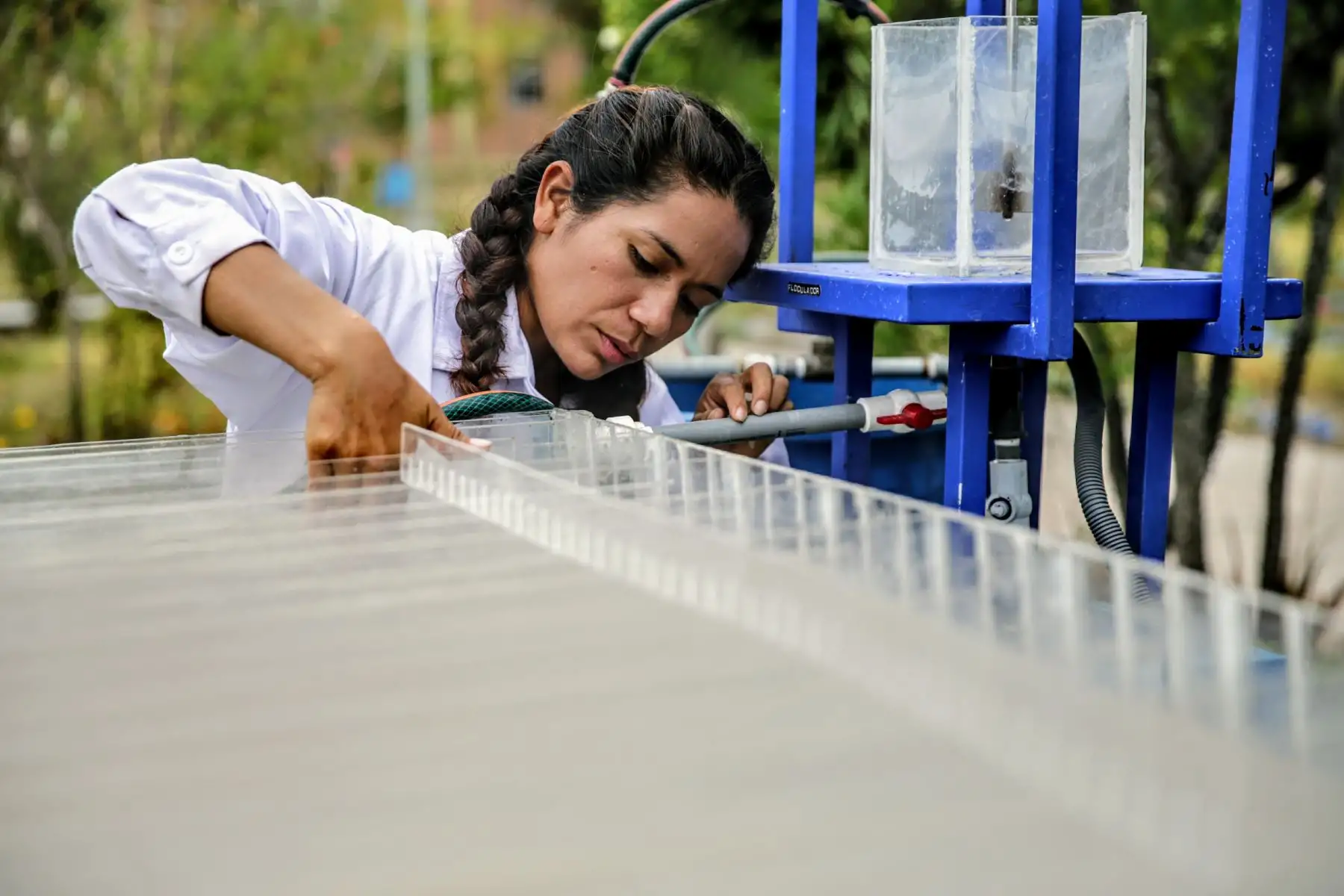 Nazia nació en el distrito de Santa Rosa, en el Vraem, donde nunca hubo agua potable. Foto: ANDINA/Luis Iparraguirre