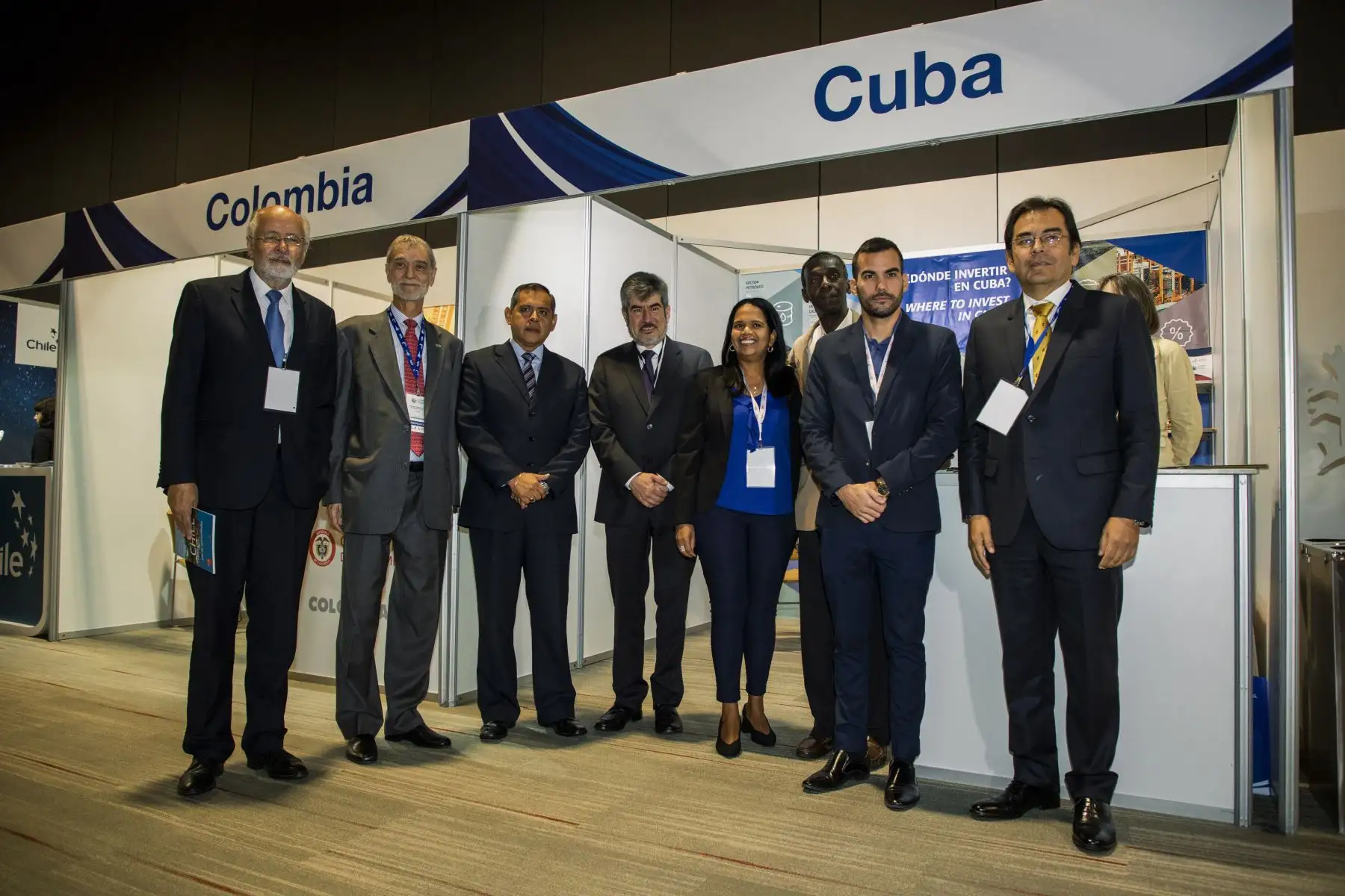 Ministro de Comercio Exterior y Turismo, Rogers Valencia y el Secretario General de la Aladi se inauguró la quinta edición de la Expo Aladi - Macrorrueda de Negocios Multisectorial.Foto: ANDINA/Mincetur