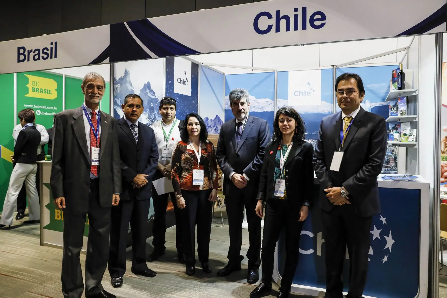 Ministro de Comercio Exterior y Turismo, Rogers Valencia y el Secretario General de la Aladi se inauguró la quinta edición de la Expo Aladi - Macrorrueda de Negocios Multisectorial.Foto: ANDINA/Mincetur
