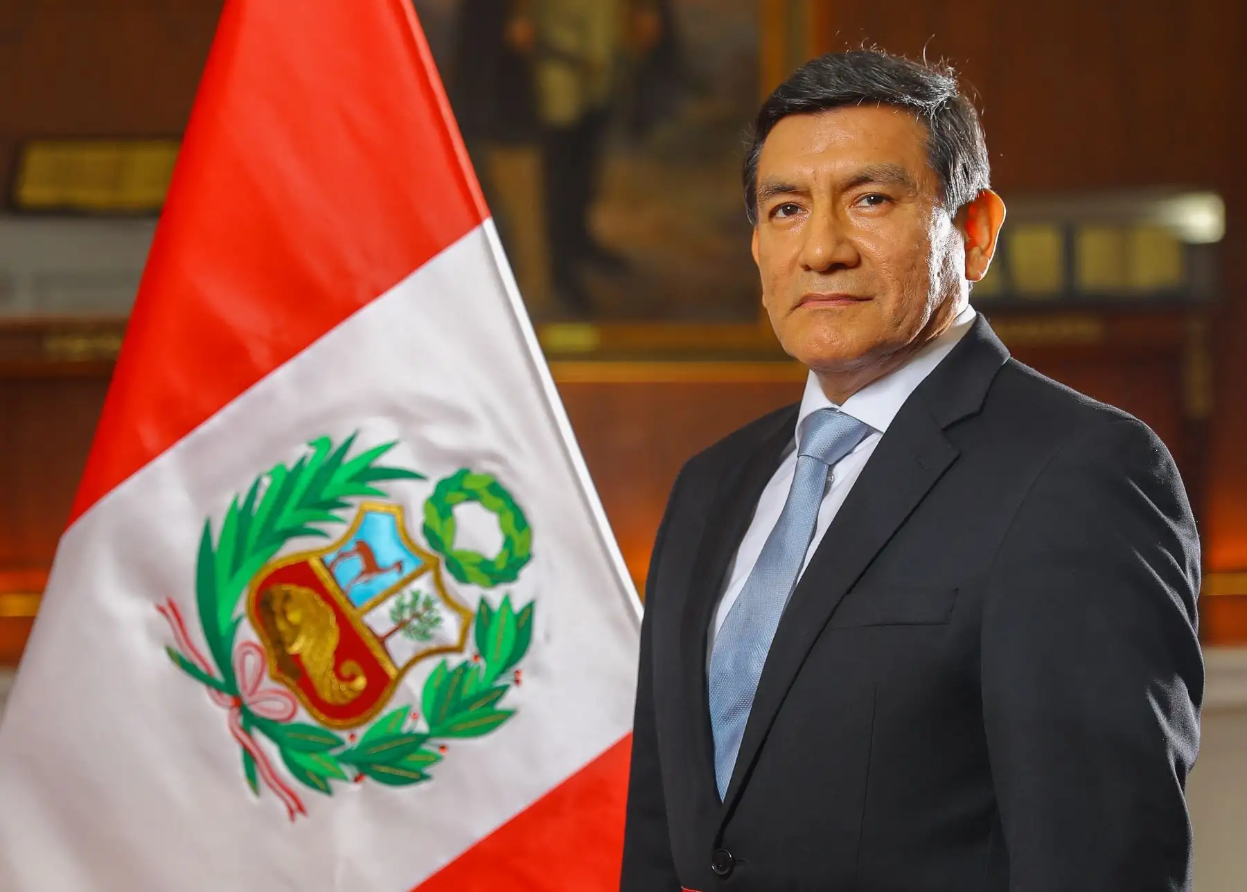 Ministro del Interior, Carlos Morán.