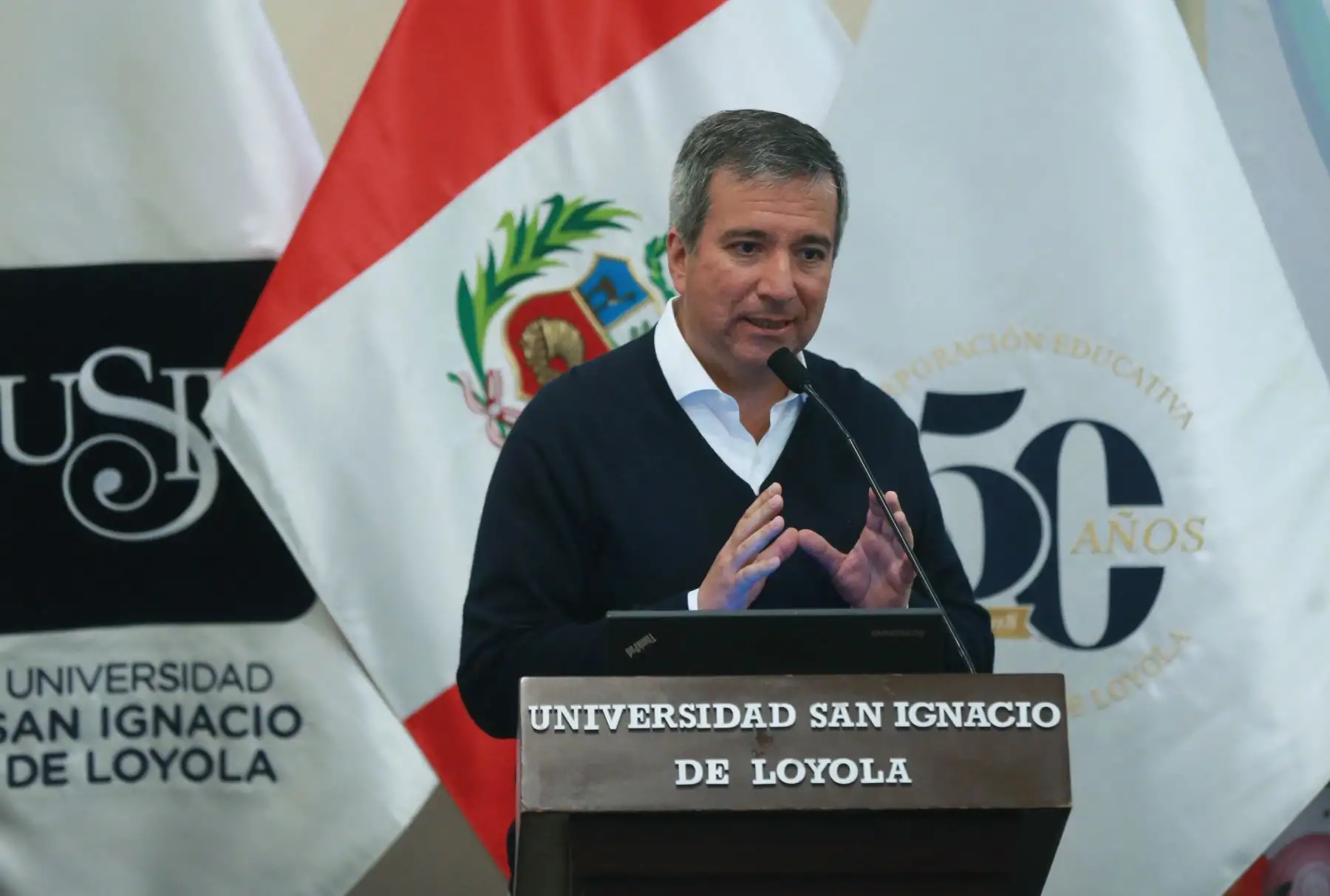 El ministro de la Producción, Raúl Pérez Reyes afirmó que el objetivo del concurso es incentivar la inclusión de preparación de pescado y pota  en comedores populares, quioscos escolares . Foto: ANDINA/Norman Córdova