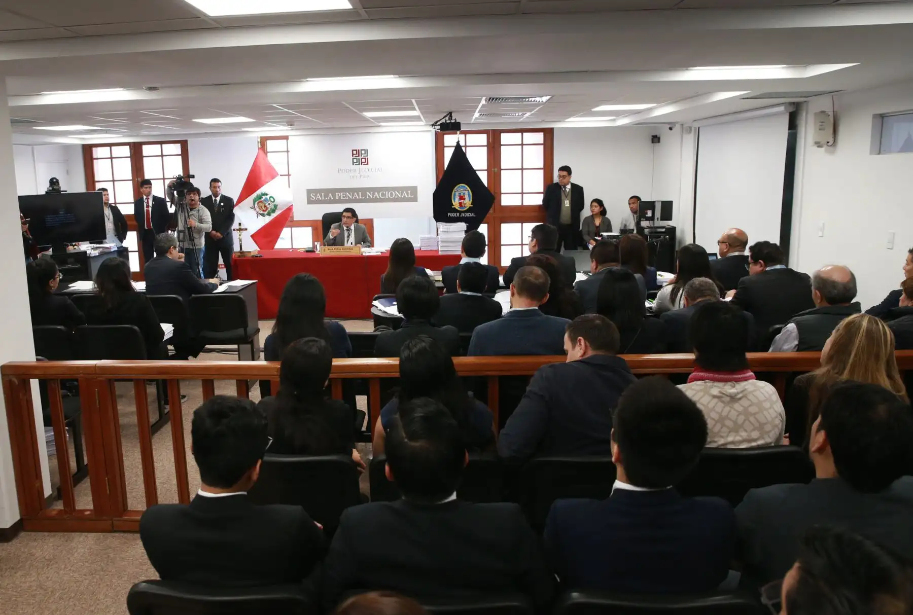 El Primer Juzgado de Investigación Preparatoria, a cargo de Richard Concepción Carhuancho, verá hoy la solicitud de prisión preventiva contra Keiko Fujimori y otros 11 investigados, planteada por el Ministerio Público.Foto: ANDINA/Norman Córdova