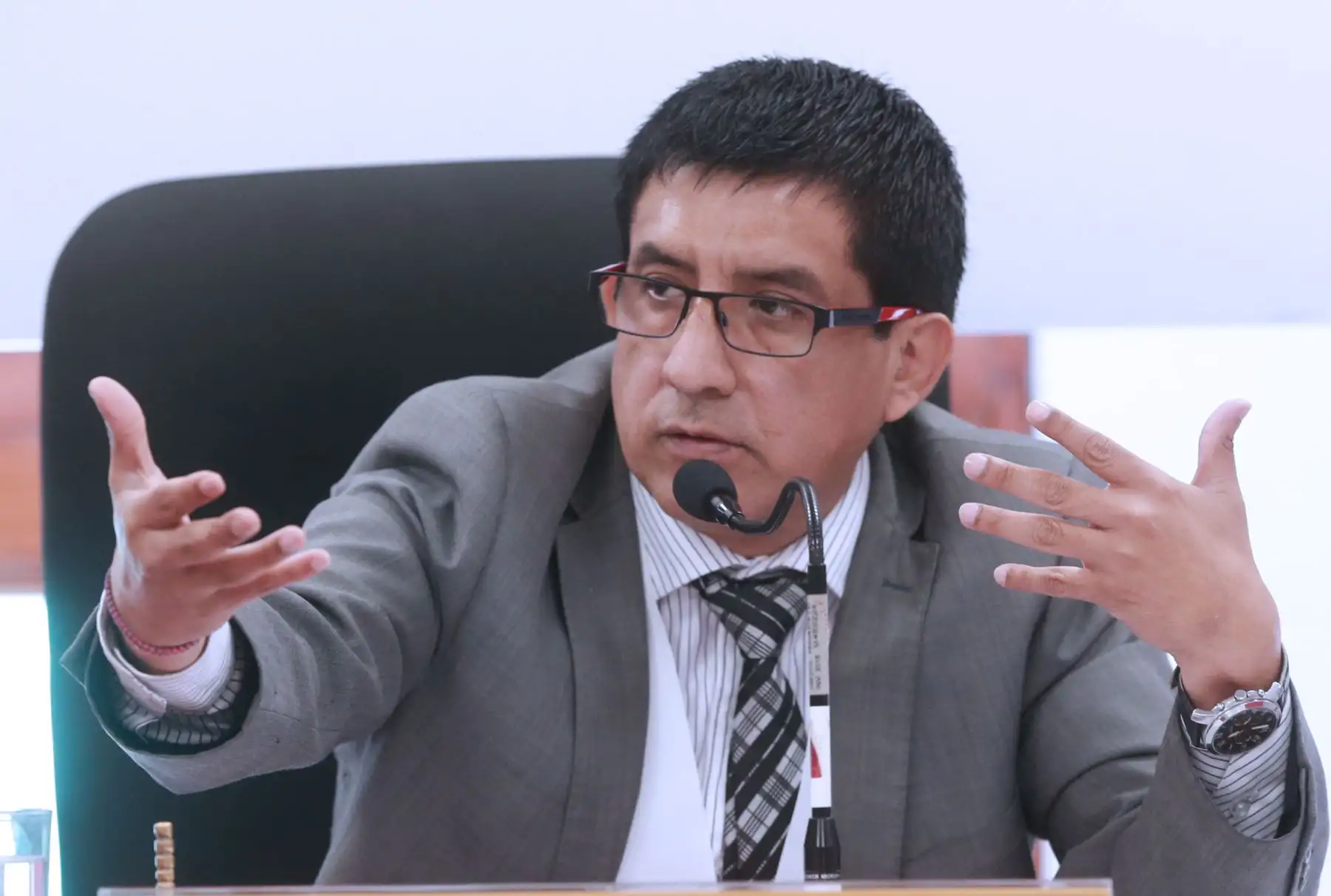 uez Richard Concepción se encontró con su hija menor en Chimbote. Foto: ANDINA/Norman Córdova.