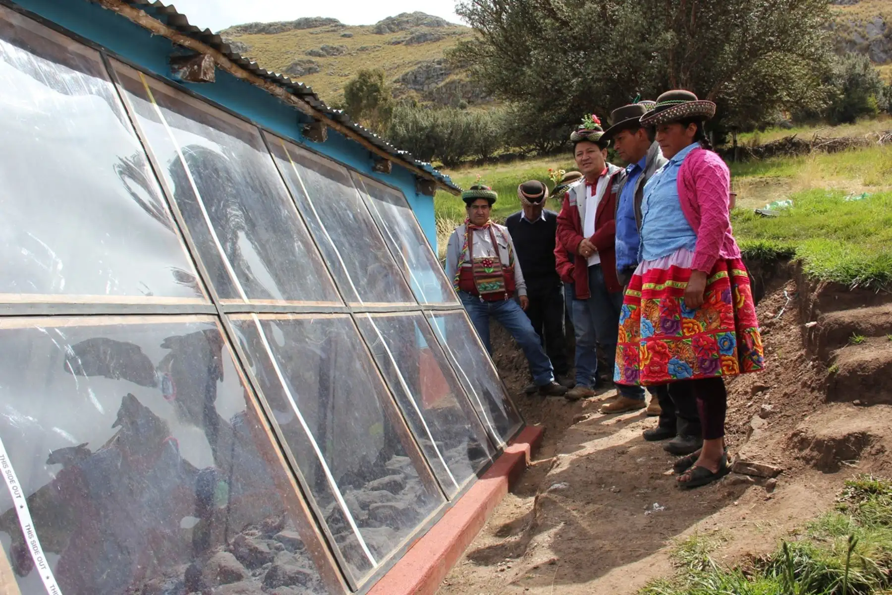 Foncodes iniciò en Chuschi entrega de 410 viviendas térmicas con energía solar para familias altoandinas.Foto: ANDINA/Foncodes