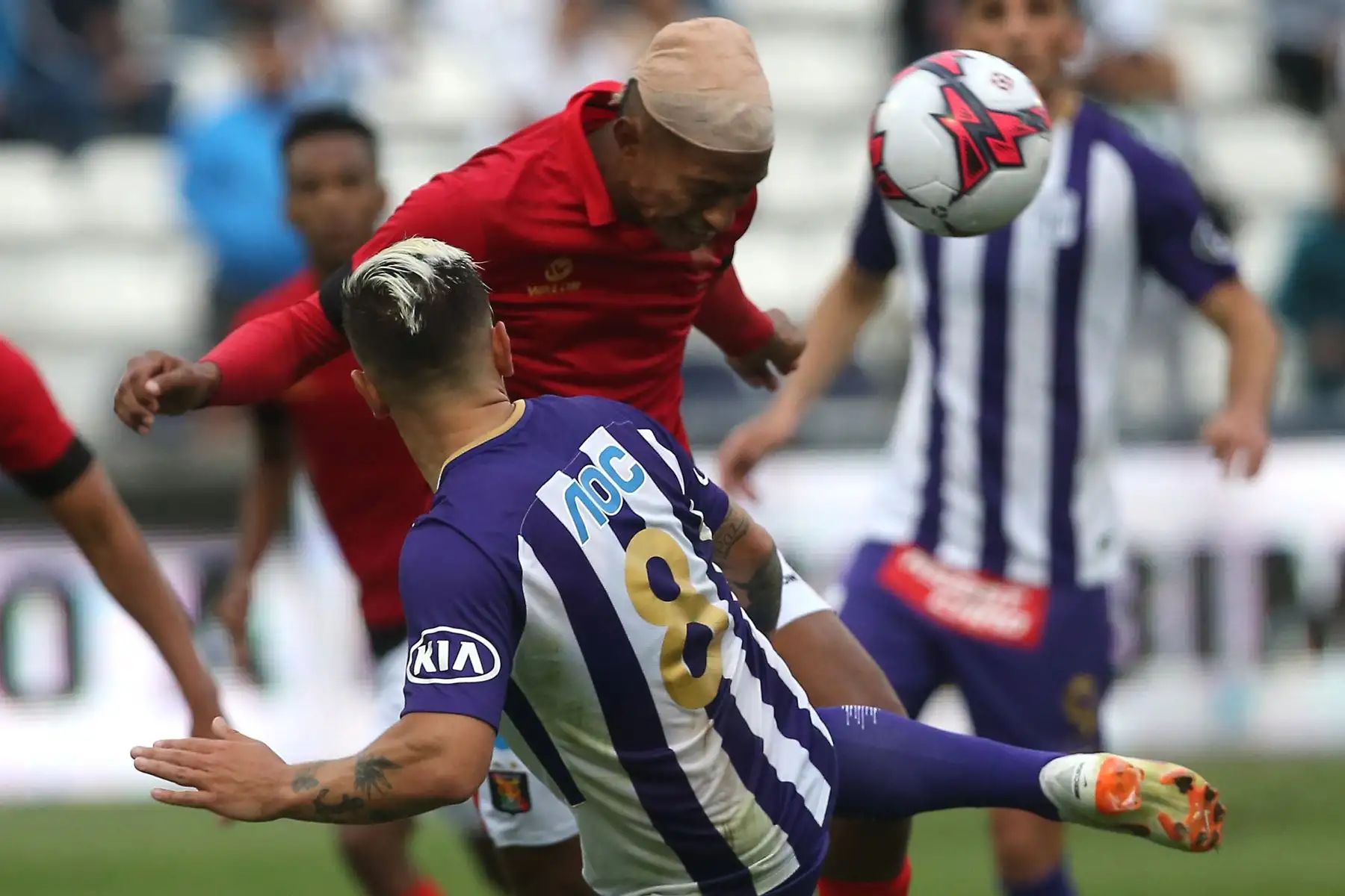 Alianza Lima perdió 1-0 ante Melgar en Matute. Foto: ANDINA/Vidal Tarqui