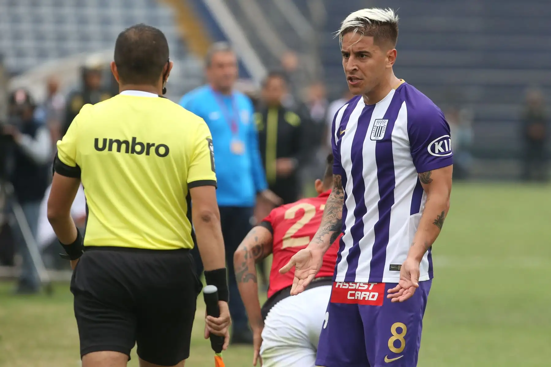 Alianza Lima perdió 1-0 ante Melgar en Matute. Foto: ANDINA/Vidal Tarqui
