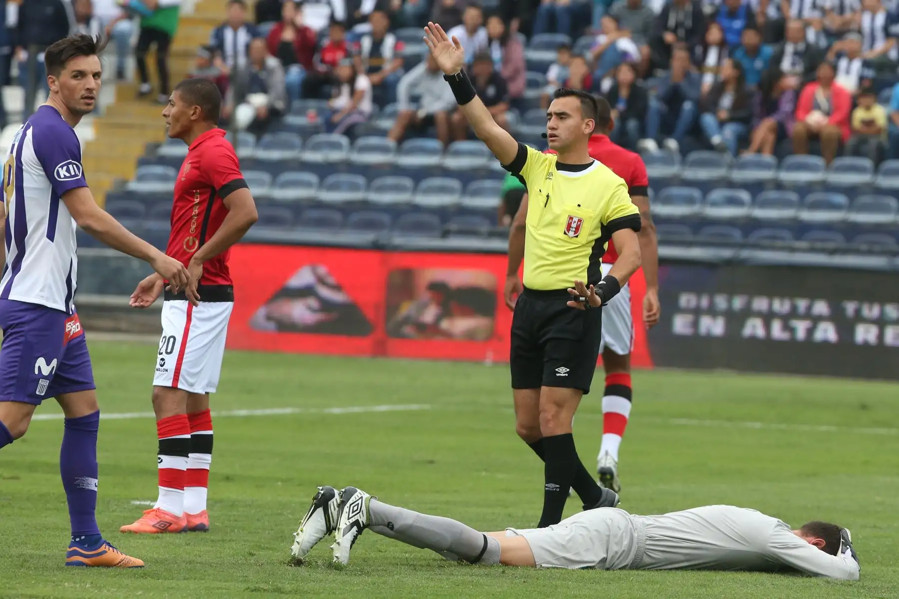 Alianza Lima perdió 1-0 ante Melgar en Matute. Foto: ANDINA/Vidal Tarqui