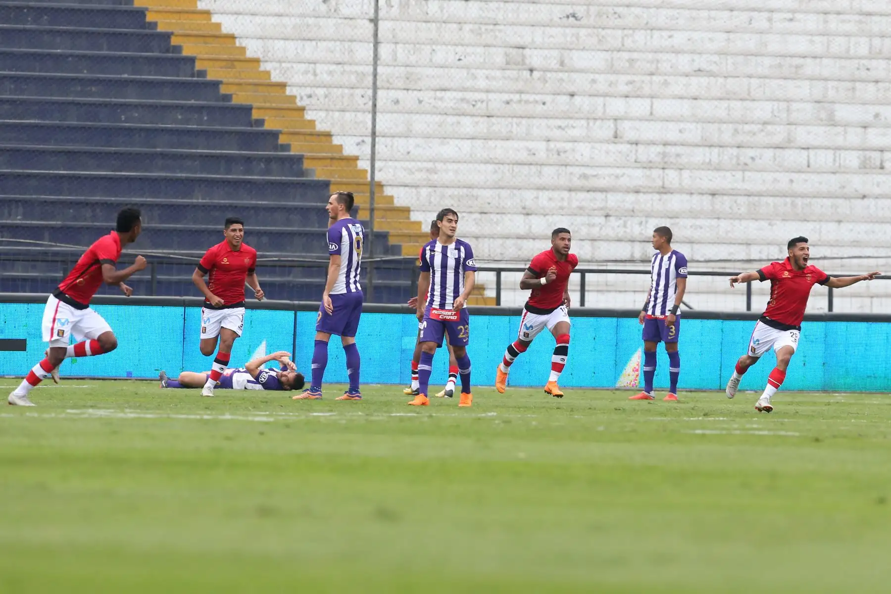 Alianza Lima perdió 1-0 ante Melgar en Matute. Foto: ANDINA/Vidal Tarqui