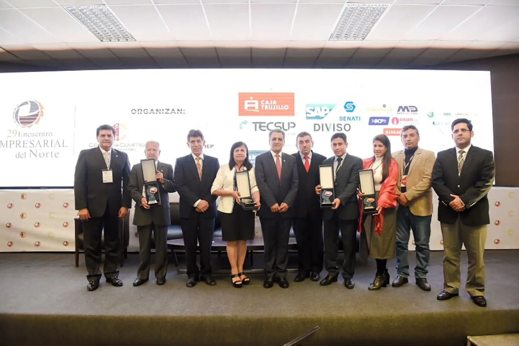 Empresarios del norte se comprometen a combatir la corrupción. ANDINA
