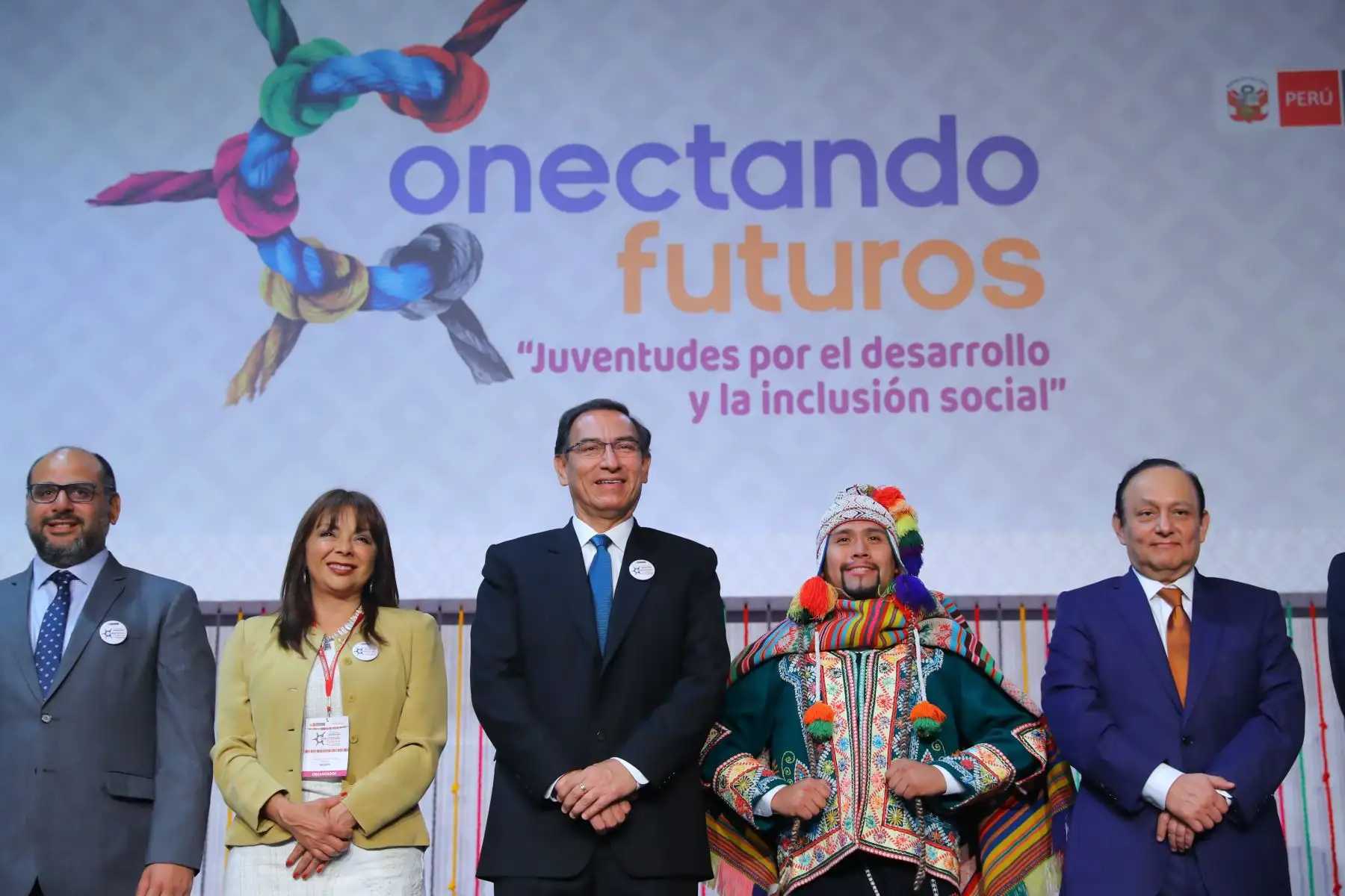El presidente de la República, Martín Vizcarra, inauguró  la VII Semana de la Inclusión Social “Conectando Futuros: Juventudes por el Desarrollo e Inclusión Social". Foto: ANDINA/Andrés Valle/Prensa Presidencia