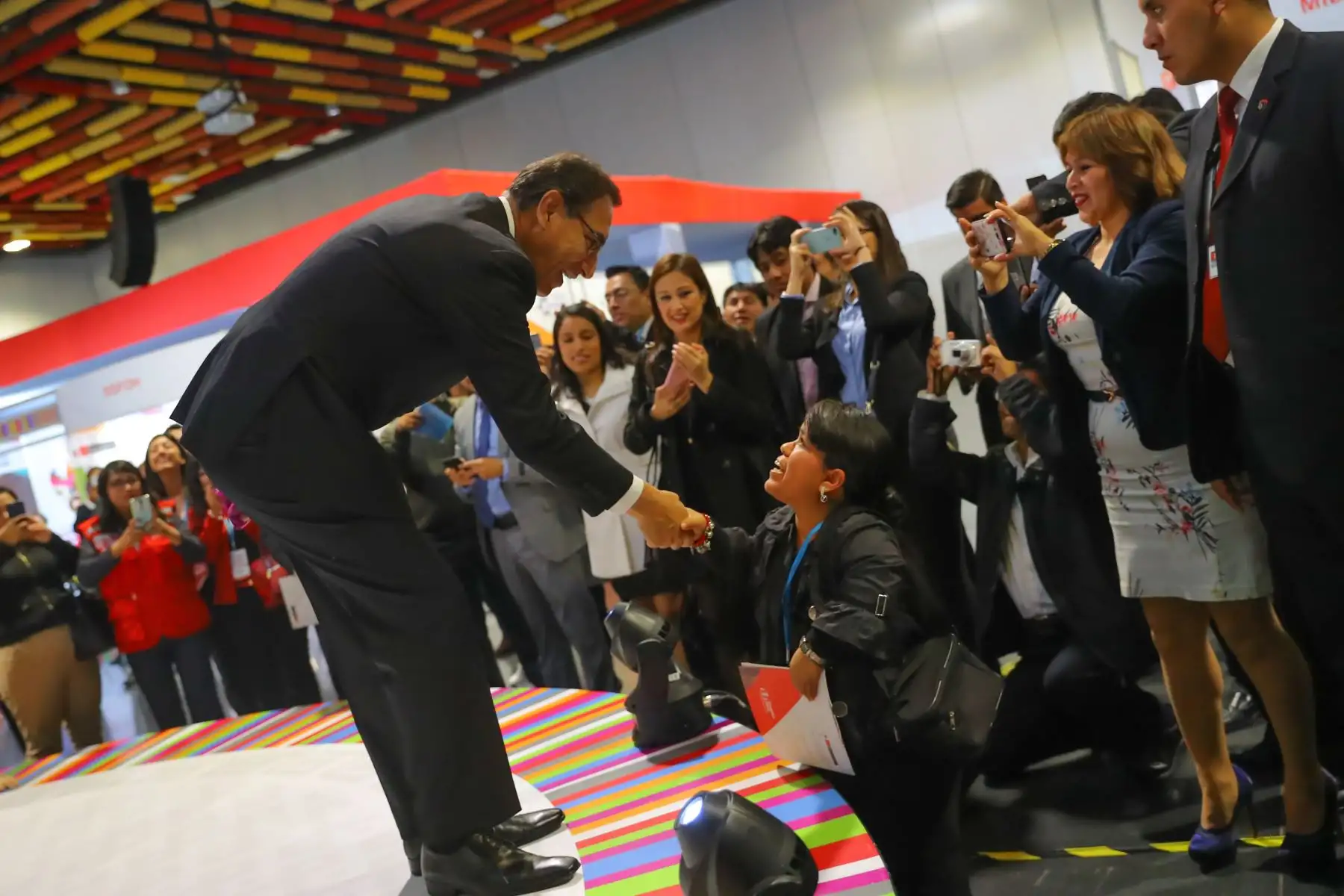 El presidente de la República, Martín Vizcarra, inauguró  la VII Semana de la Inclusión Social “Conectando Futuros: Juventudes por el Desarrollo e Inclusión Social". Foto: ANDINA/Andrés Valle/Prensa Presidencia