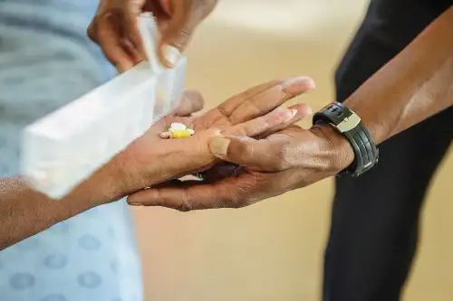 Paciente de tuberculosis. Foto: AFP.