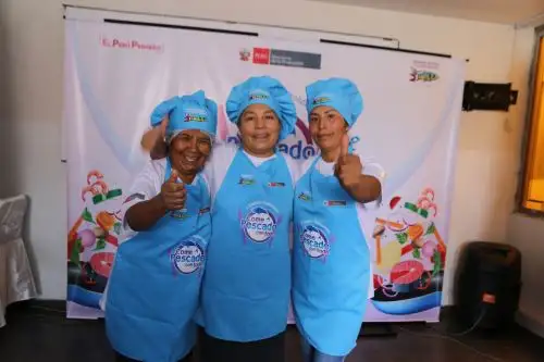 Anchoveta, bonito y jurel ganan concurso Come pescado con todo en Arequipa.