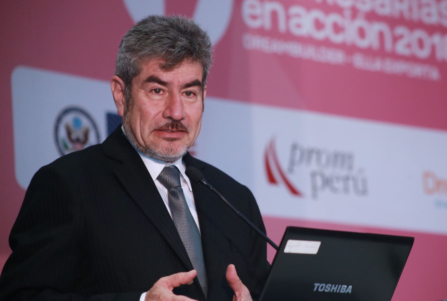Ministro de Cultura, Rogers Valencia. ANDINA/Norman Córdova