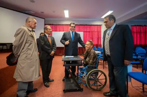 Yorlan Guerrero Pacosh rindió el examen de admisión de la Universidad Nacional Santiago Antúnez de Mayolo (Unasam), en la región Áncash, para convertirse en economista.