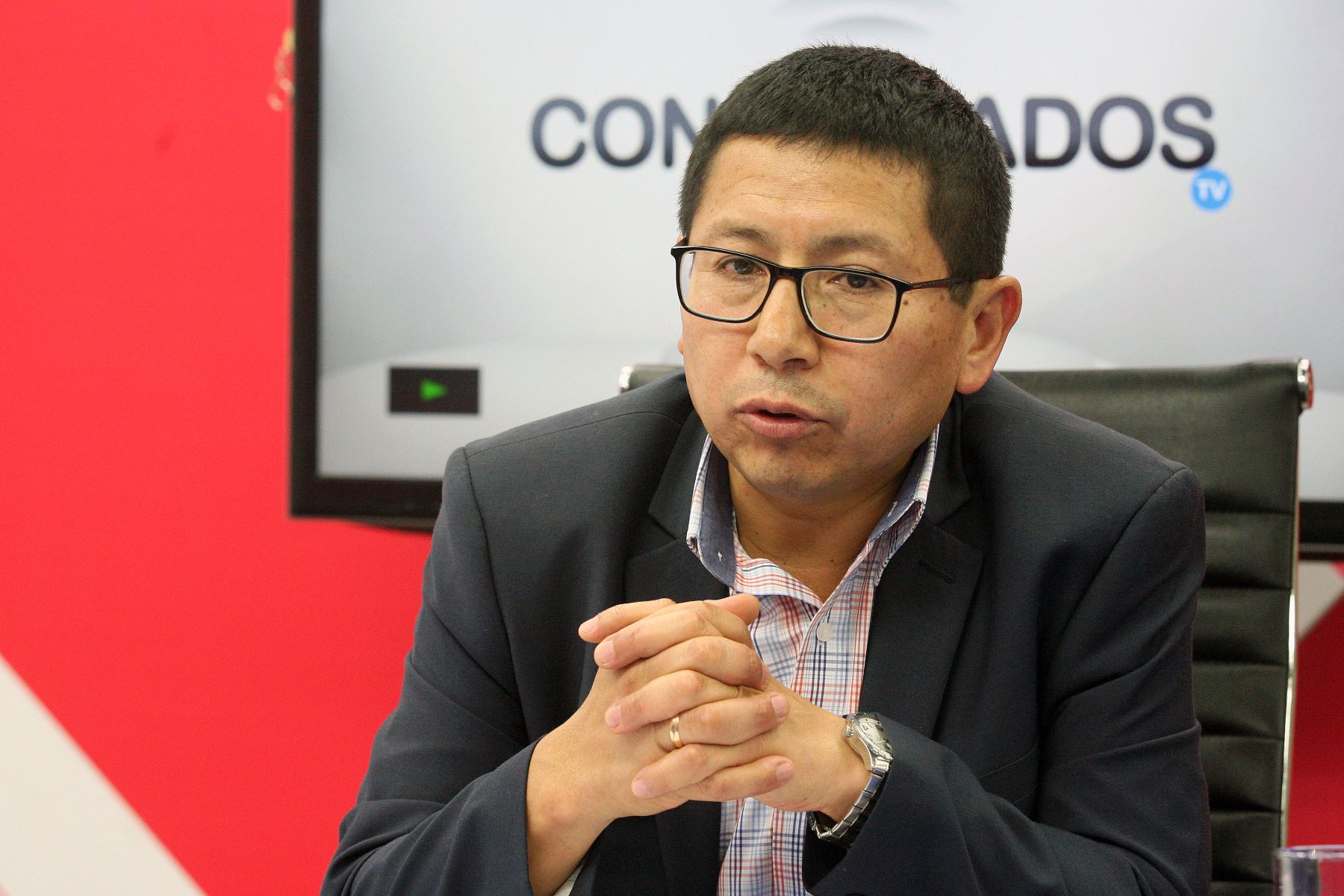 Ministro de Transportes y Comunicaciones, Edmer Trujillo. ANDINA/Héctor Vinces