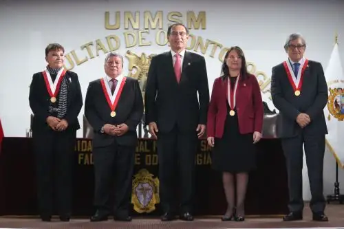 23/10/2018   Presidente de la República, Martín Vizcarra, participa en la inauguración de la nueva infraestructura de la facultad de Odontología de la Universidad Nacional Mayor de San Marcos. Foto: ANDINA/Juan Carlos Guzmán /Prensa Presidencia