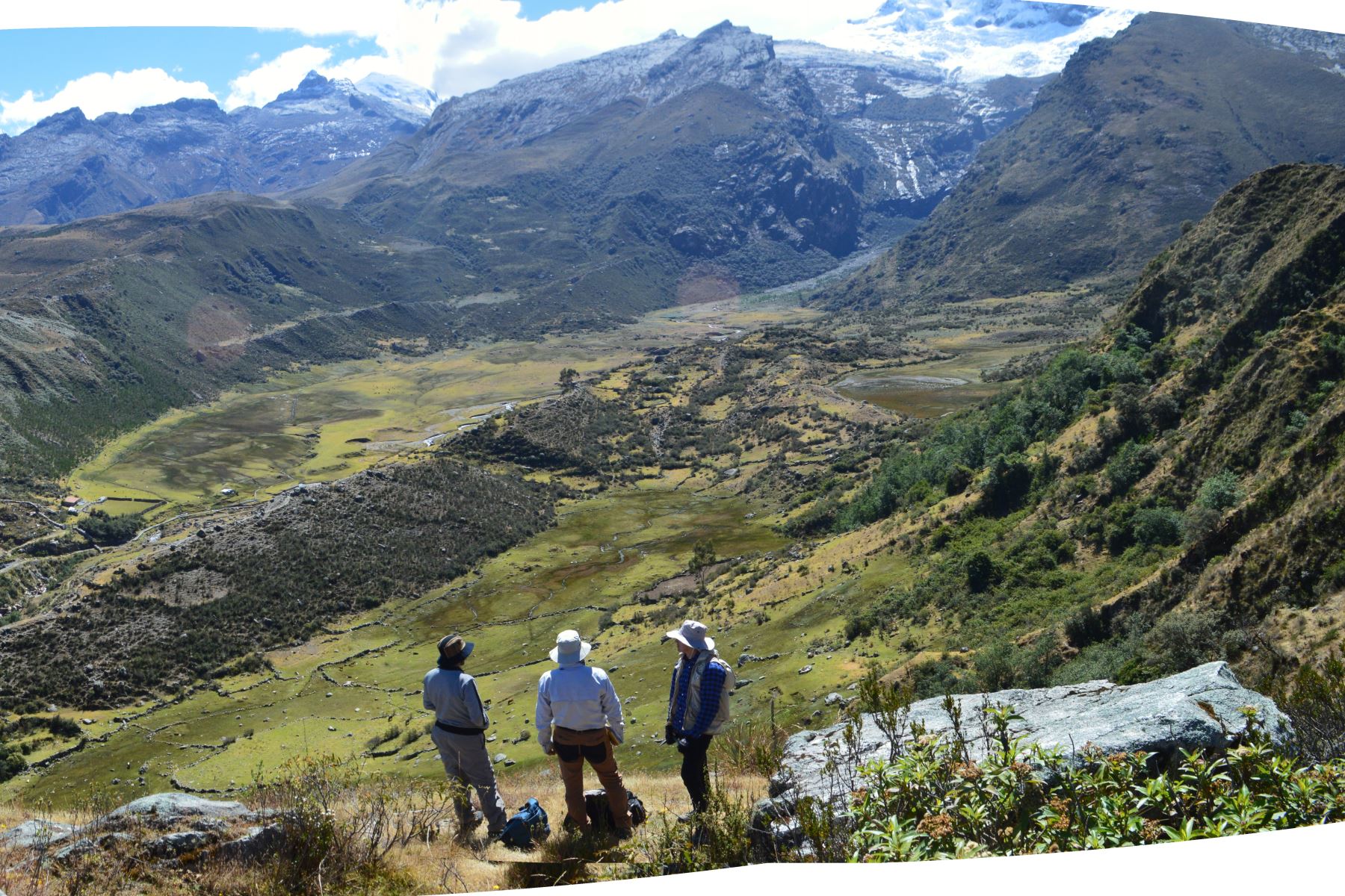 Sonquil, al suroeste del nevado Hualcán, en el Parque Nacional del Huascarán (Cordillera Blanca)Foto: ANDINA/Ingemmet