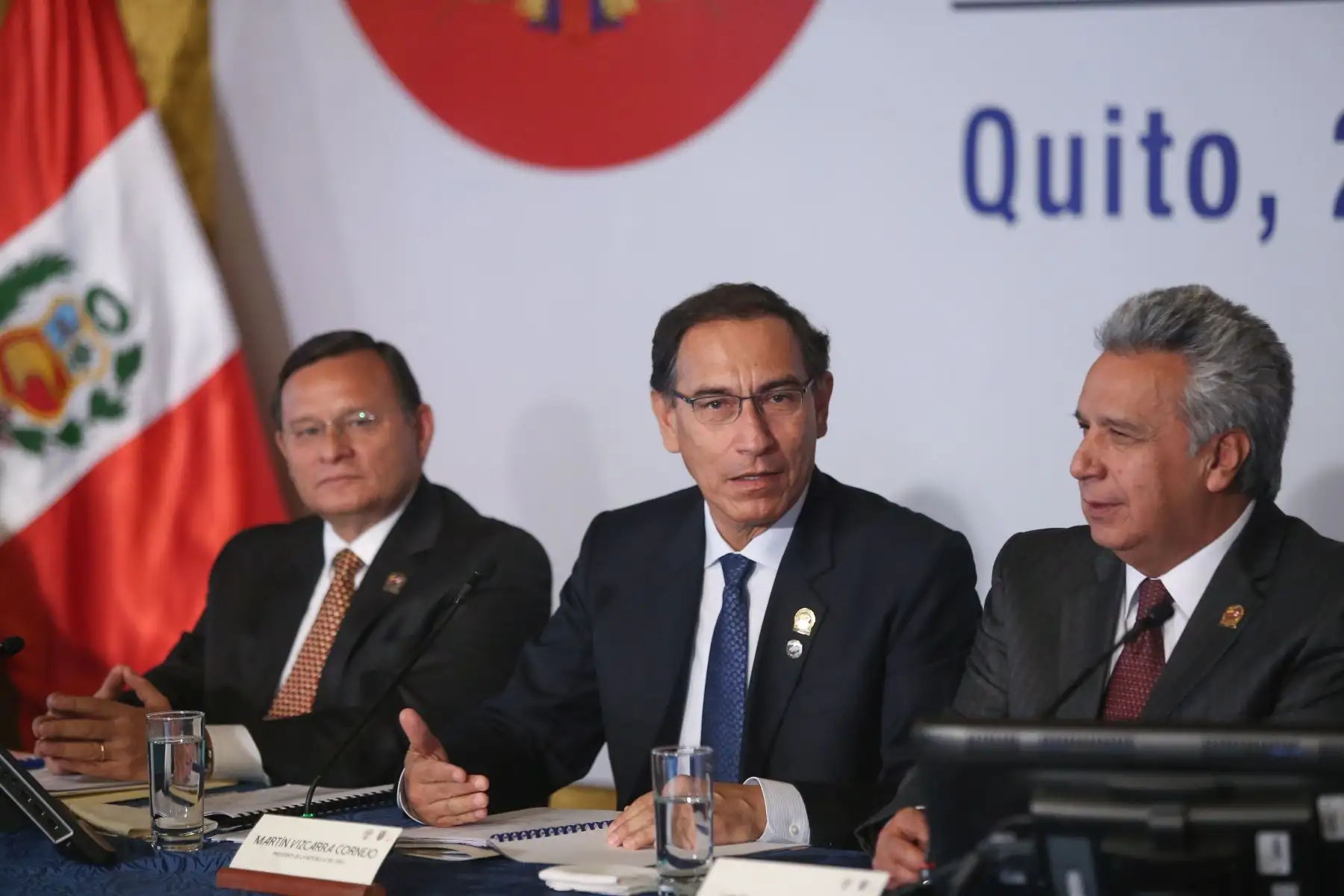 Presidentes Martin Vizcarra y Lenin Moreno encabezan XII Gabinete Binacional Perú-Ecuador. Foto: ANDINA/Prensa Presidencia