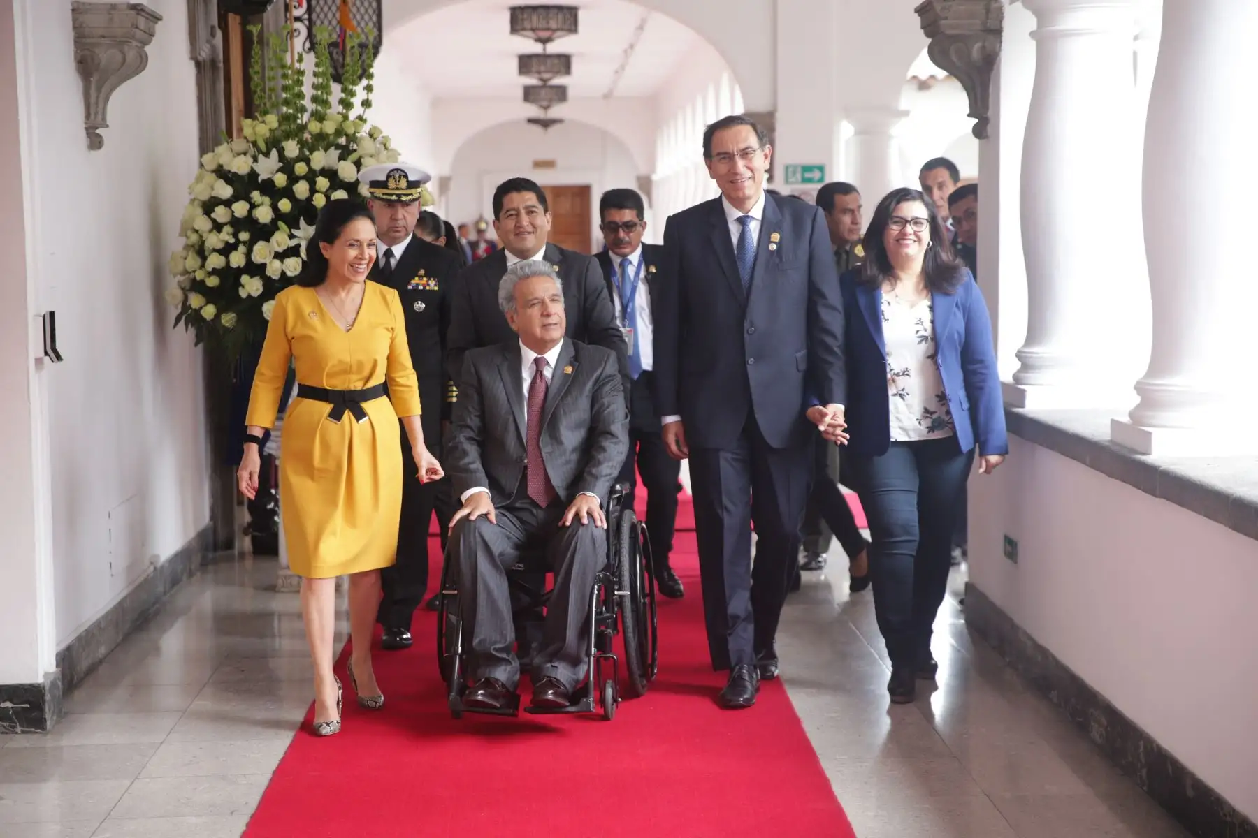 Presidentes Martin Vizcarra y Lenin Moreno encabezan XII Gabinete Binacional Perú-Ecuador. Foto: ANDINA/Prensa Presidencia