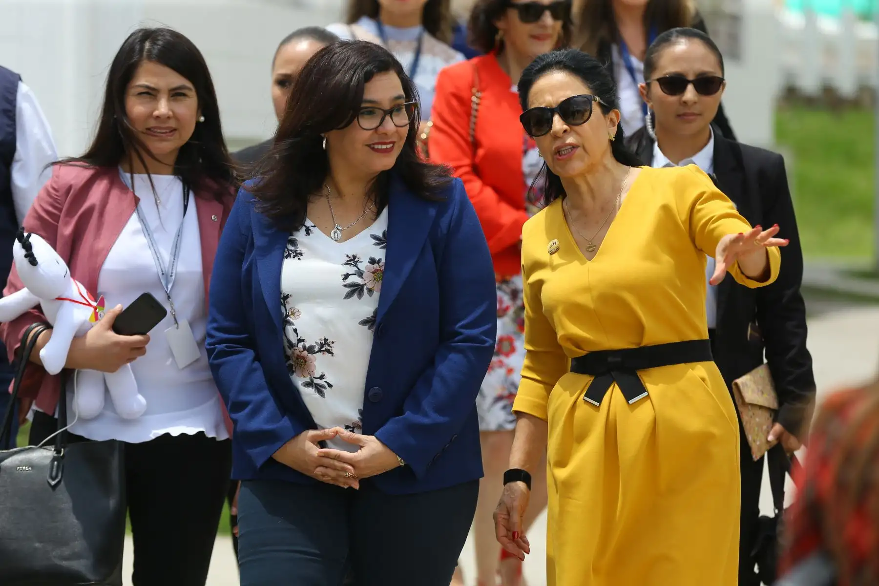 Primera dama y su homóloga ecuatoriana visitan programa Plan Toda una Vida en Quito.  Foto: ANDINA/Prensa Presidencia