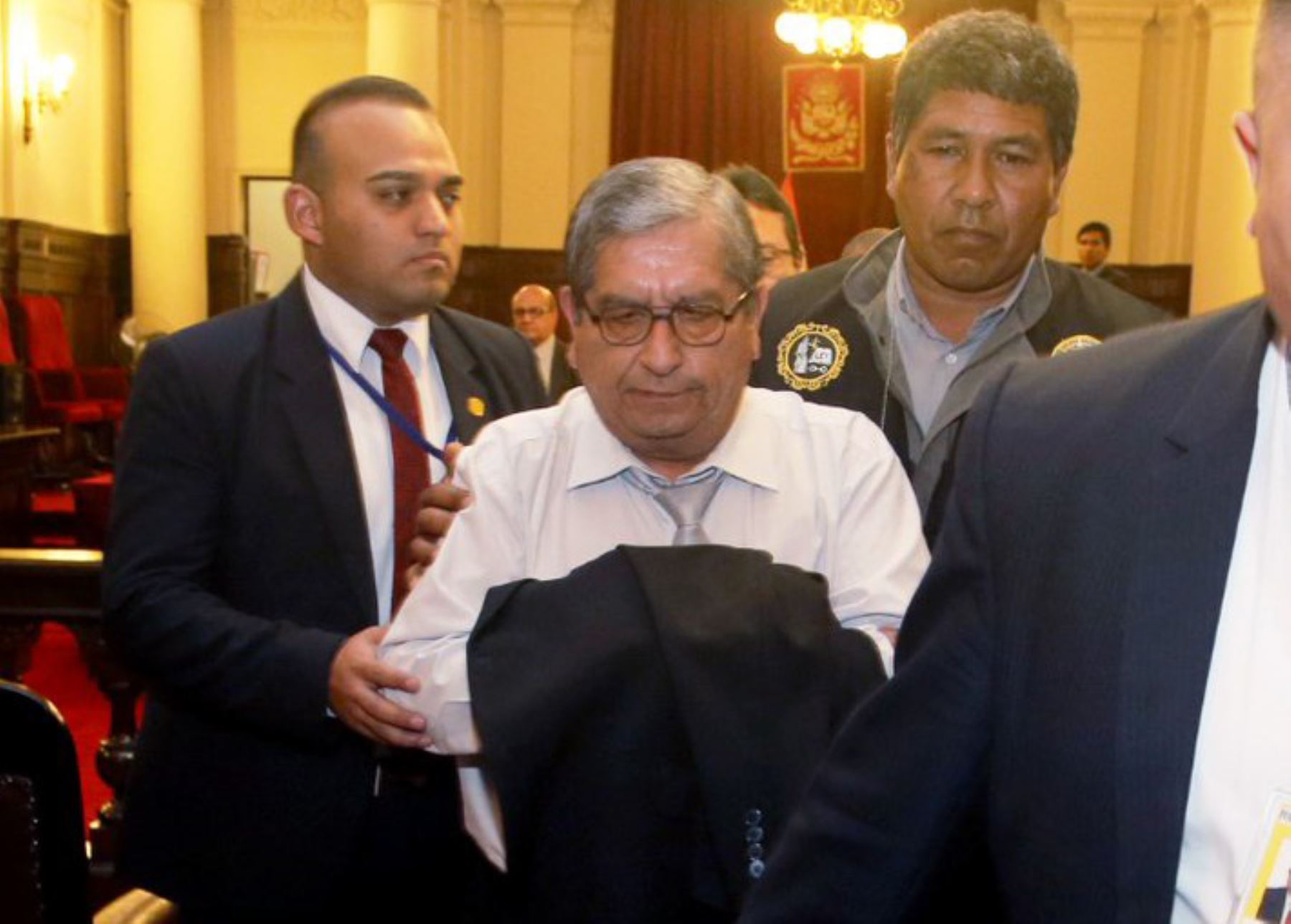 Exintegrante del desactivado Consejo Nacional de la Magistratura, Julio Gutiérrez Pebe.