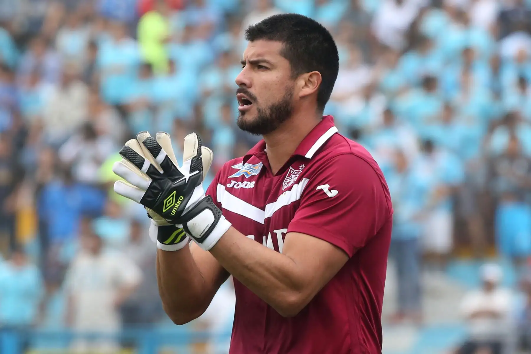 Cristal Cristal sucumbe y cae 1-0 ante San Martín en el Alberto Gallardo. Foto: ANDINA/Vidal Tarqui