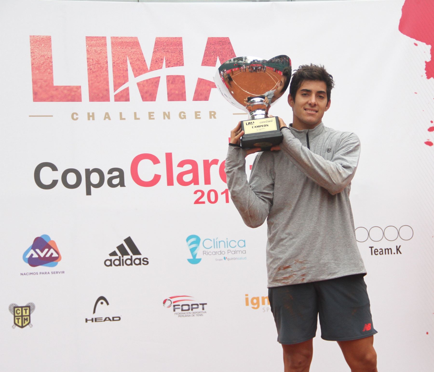 Christian Garín se coronó Campeón de la Lima Challenger Copa Claro