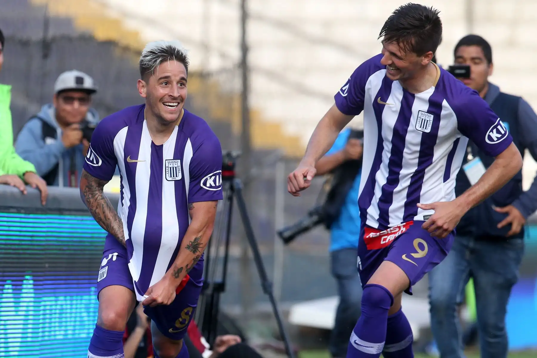 Alianza Lima ganó 2-0 a Cantolao y sigue ilusionado por el título Clausura. Foto: ANDINA/Vidal Tarqui