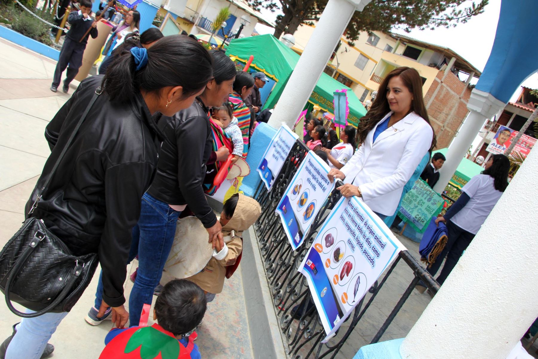 Áncash ejecuta acciones para reducir la anemia en el distrito de Cabana.Foto:   ANDINA.